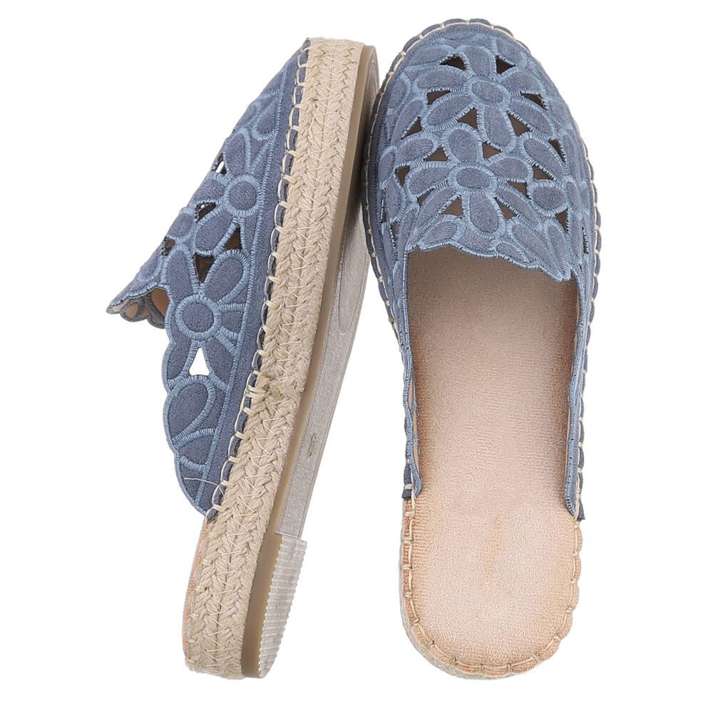 Ital-Design Damen Mules Freizeit Pantolette (88930271) Flach Pantoletten in günstig online kaufen
