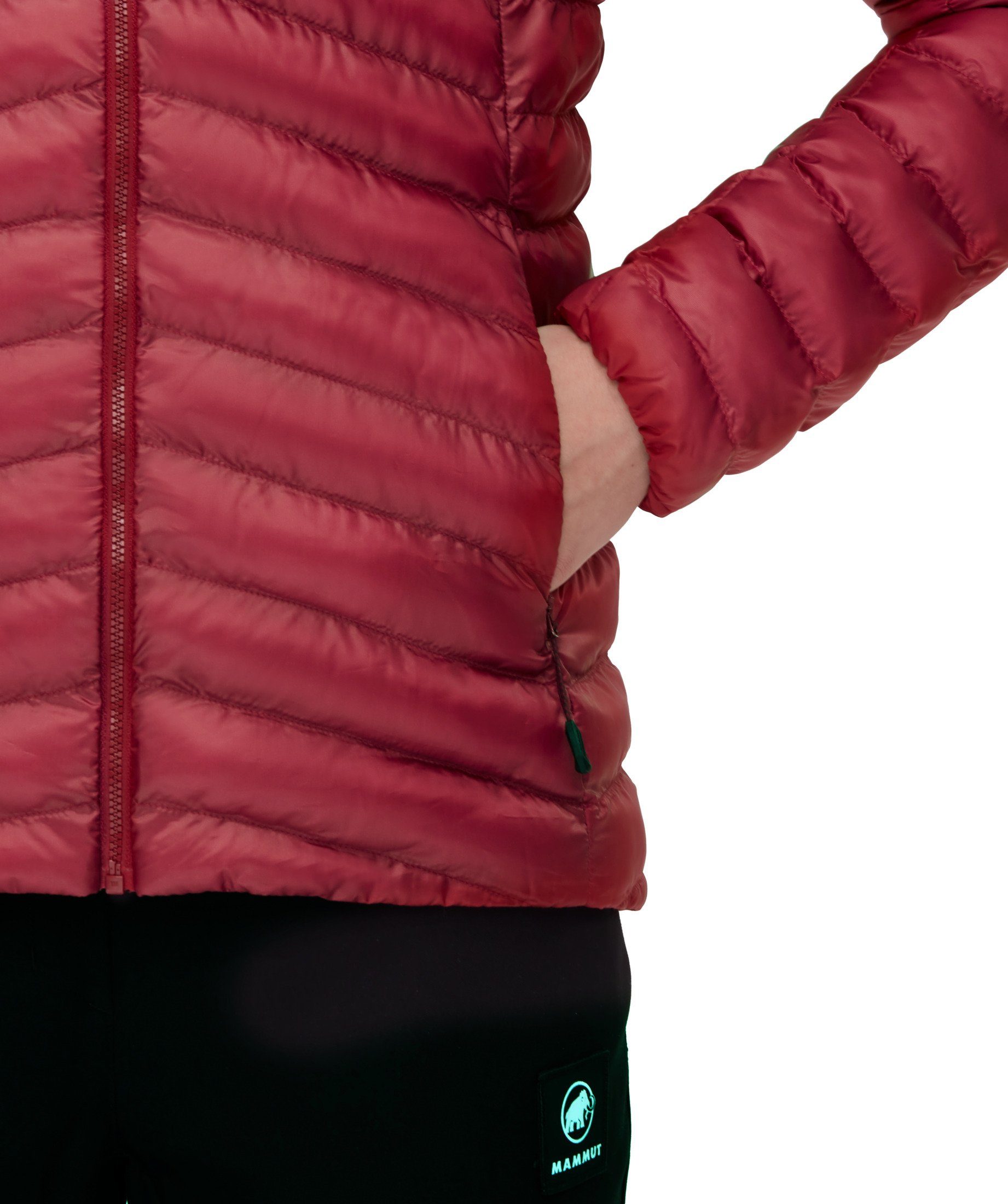 Mammut Funktionsjacke IN Jacket Albula blood Insulation red Hooded Women