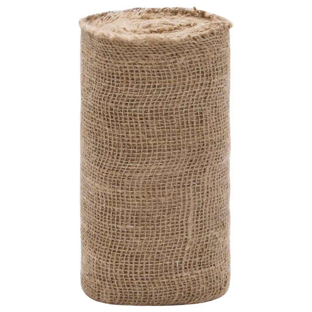 vidaXL Bastelnaturmaterial Jutegewebe 0,25x25 m 100% Jute 200 g/m², (1-tlg)