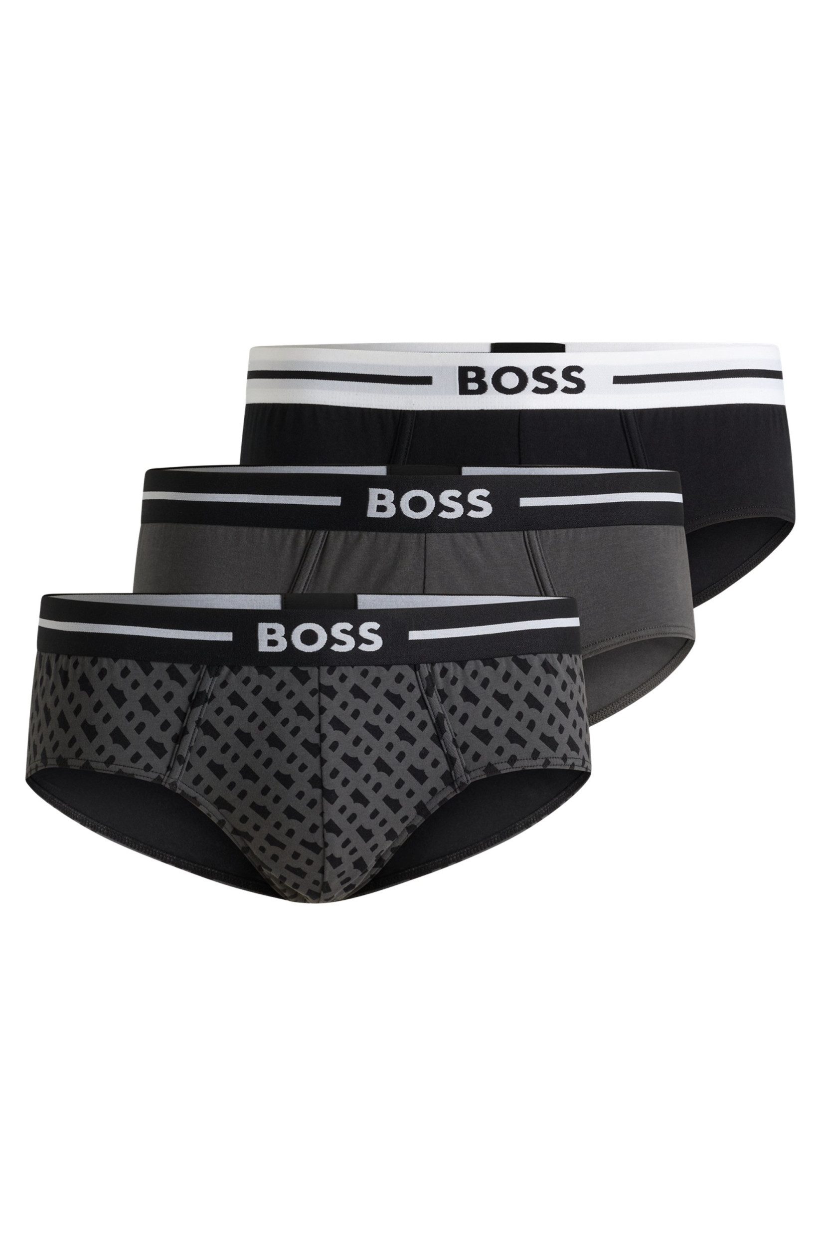 Boxershorts HipBr 3P Bold Design 10267399