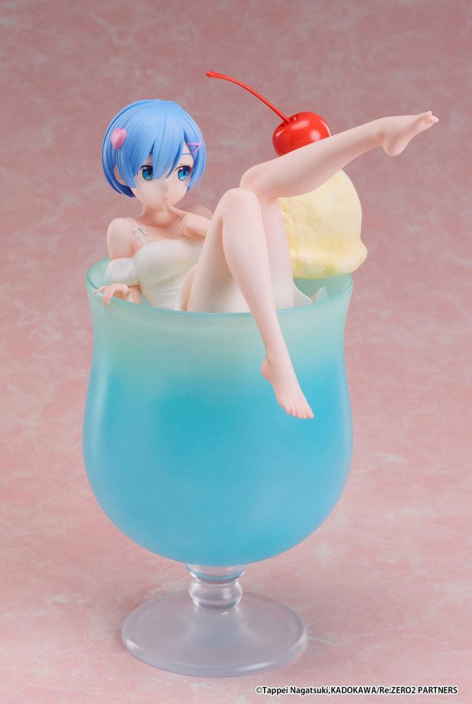 Elcoco Erotik-Actionfigur Re:Zero Starting Life in another World PVC Statue 1/7 Rem Cream Soda V
