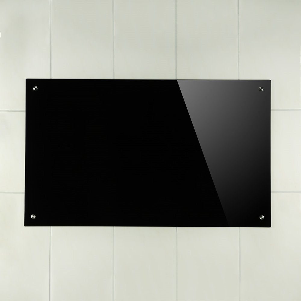 Melko Küchenrückwand Herd- Spritzschutz Küchenrückwand ESG Sicherheitsglas Schwarz, (Stück, Küchenrückwand), ESG Sicherheitsglas – Bild 5 von 5