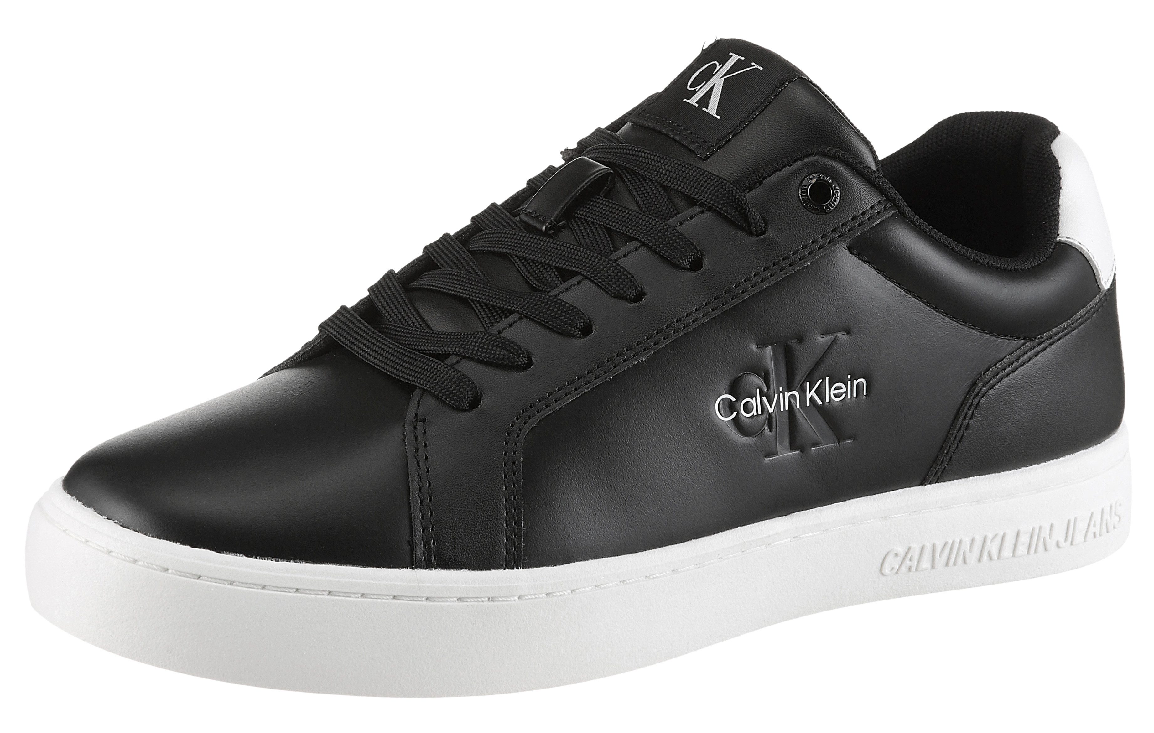 Calvin Klein Jeans CLASSIC CUPSOLE MONO LTH Sneaker Freizeitsneaker, Halbsc günstig online kaufen