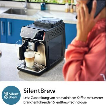 Philips Kaffeevollautomat 3300 Series Vollautomatische Espressomaschine - 6 Getränke, Kaffeeautomat Cafemaschine Kaffeemaschine mi Mahlwerk Vollautomat Cafe