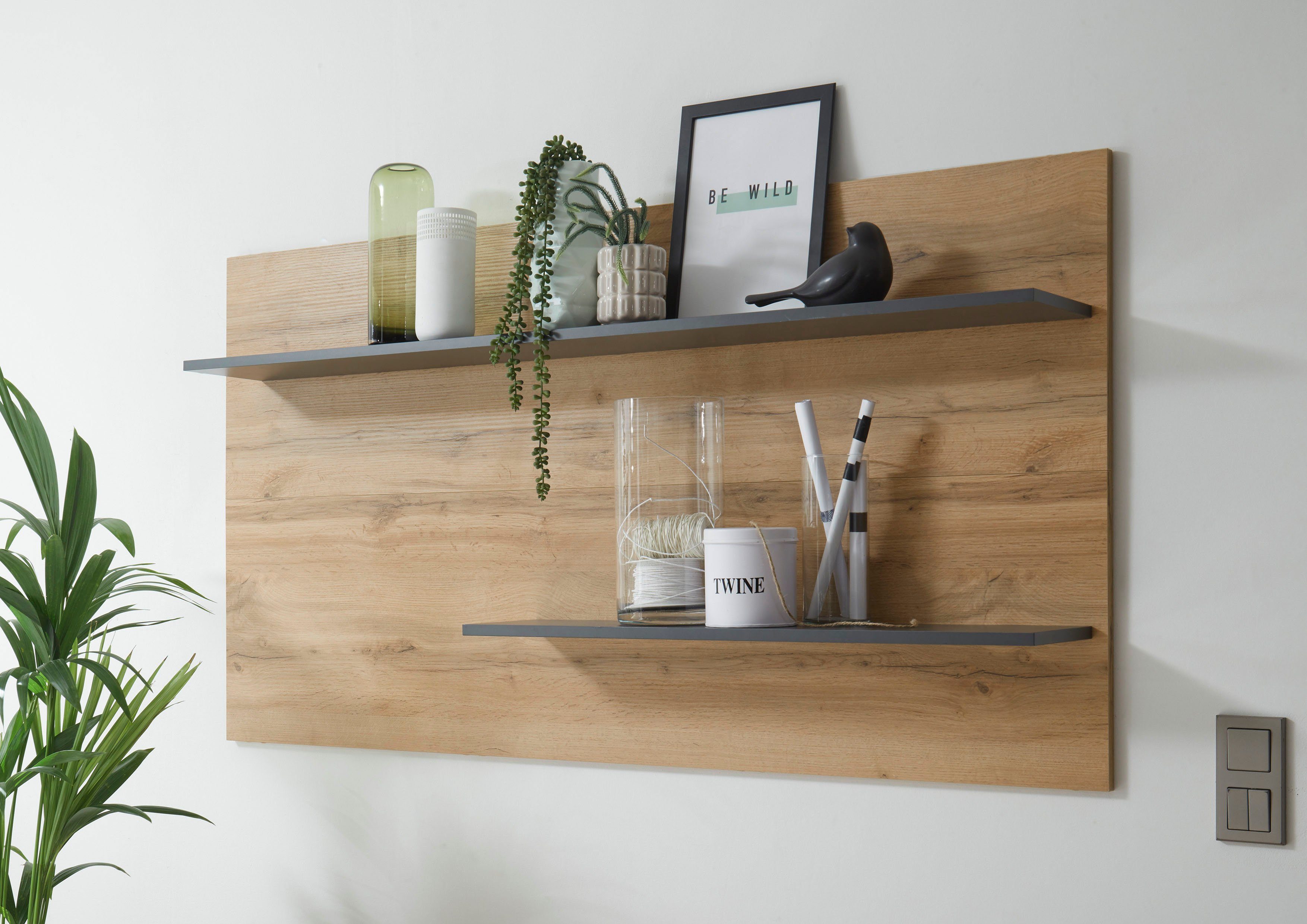 INOSIGN Wandregal City/Giron, modernes Wandboard, Wandhalter mit Ablagefläc günstig online kaufen