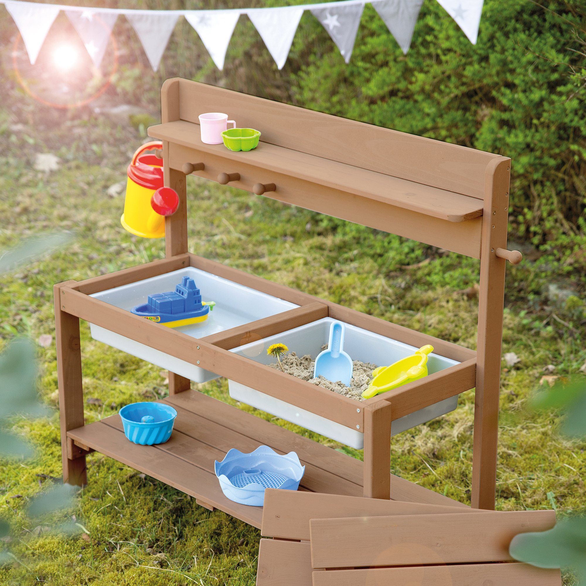 roba® Outdoor-Spielküche FUN Massivholz, Kinderküche mit günstig online kaufen