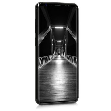kwmobile Handyhülle Hülle für Samsung Galaxy S9 Plus, Hülle Silikon - Soft Handyhülle - Handy Case Cover - Schwarz matt