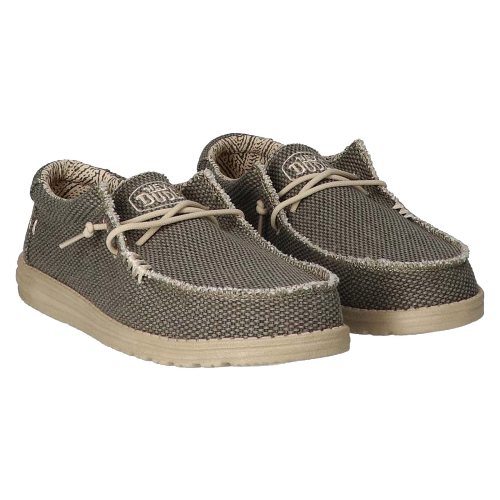 Hey Dude Wally Braided Slip-On Sneaker mit Ziernähten