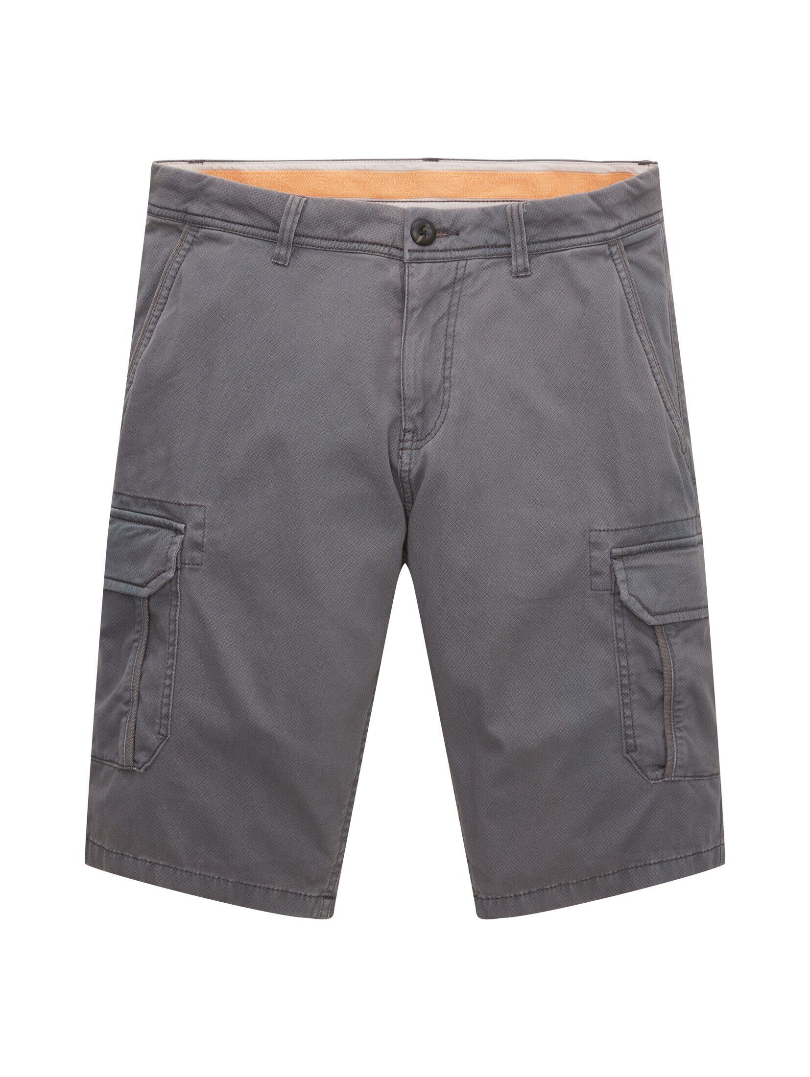 Cargo TAILOR structure Bermudas grey TOM diamond Shorts