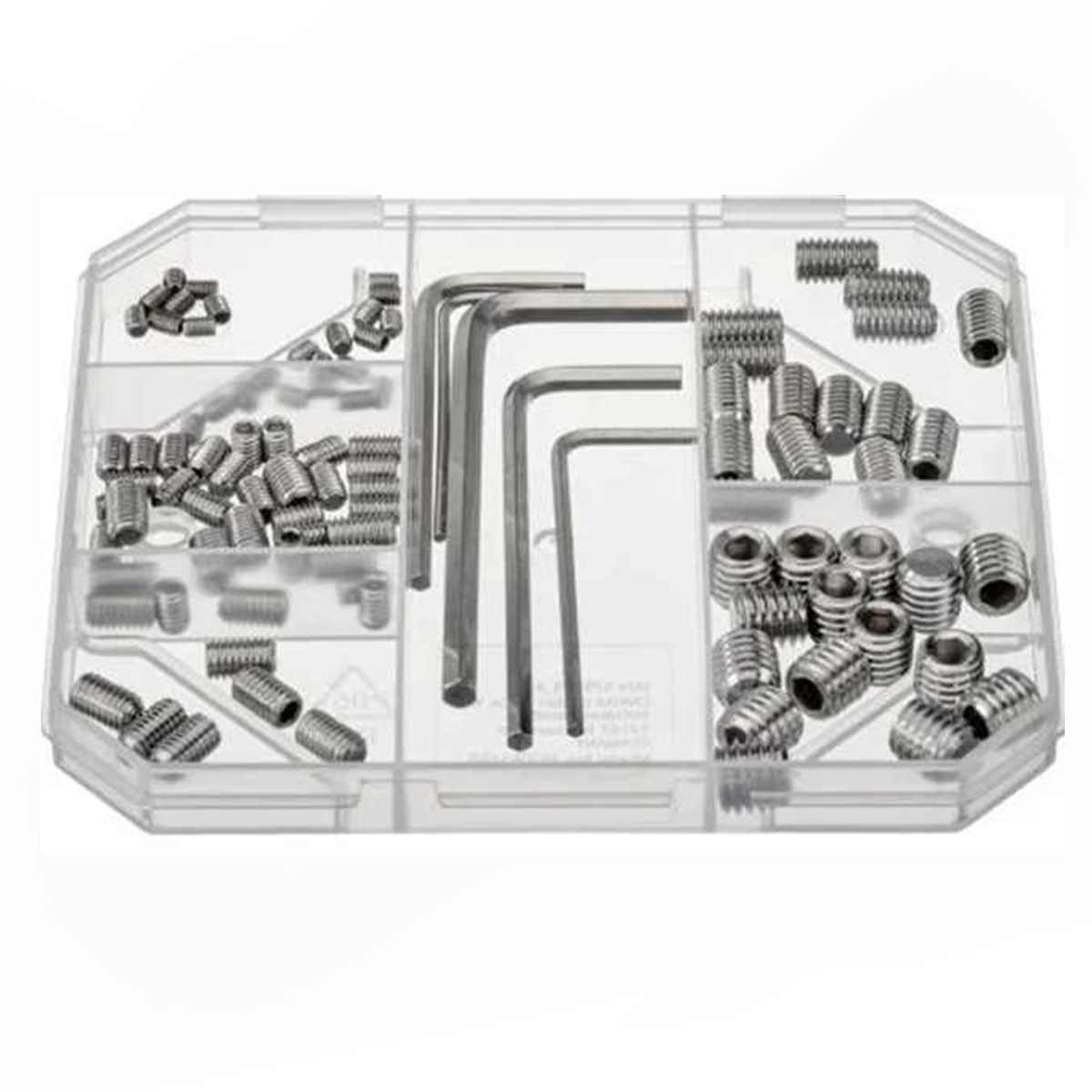 Parkside Schrauben-Set Madenschrauben-Sortiment, 100-teilig