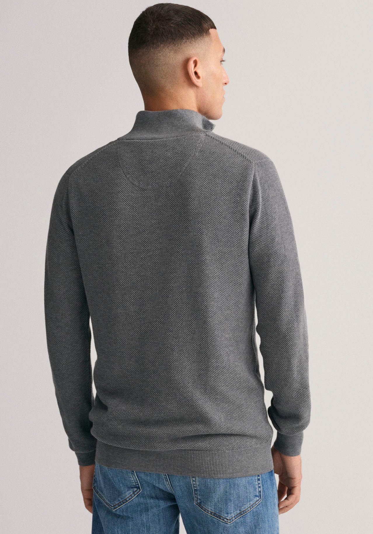 Gant Troyer COTTON PIQUE HALF ZIP günstig online kaufen