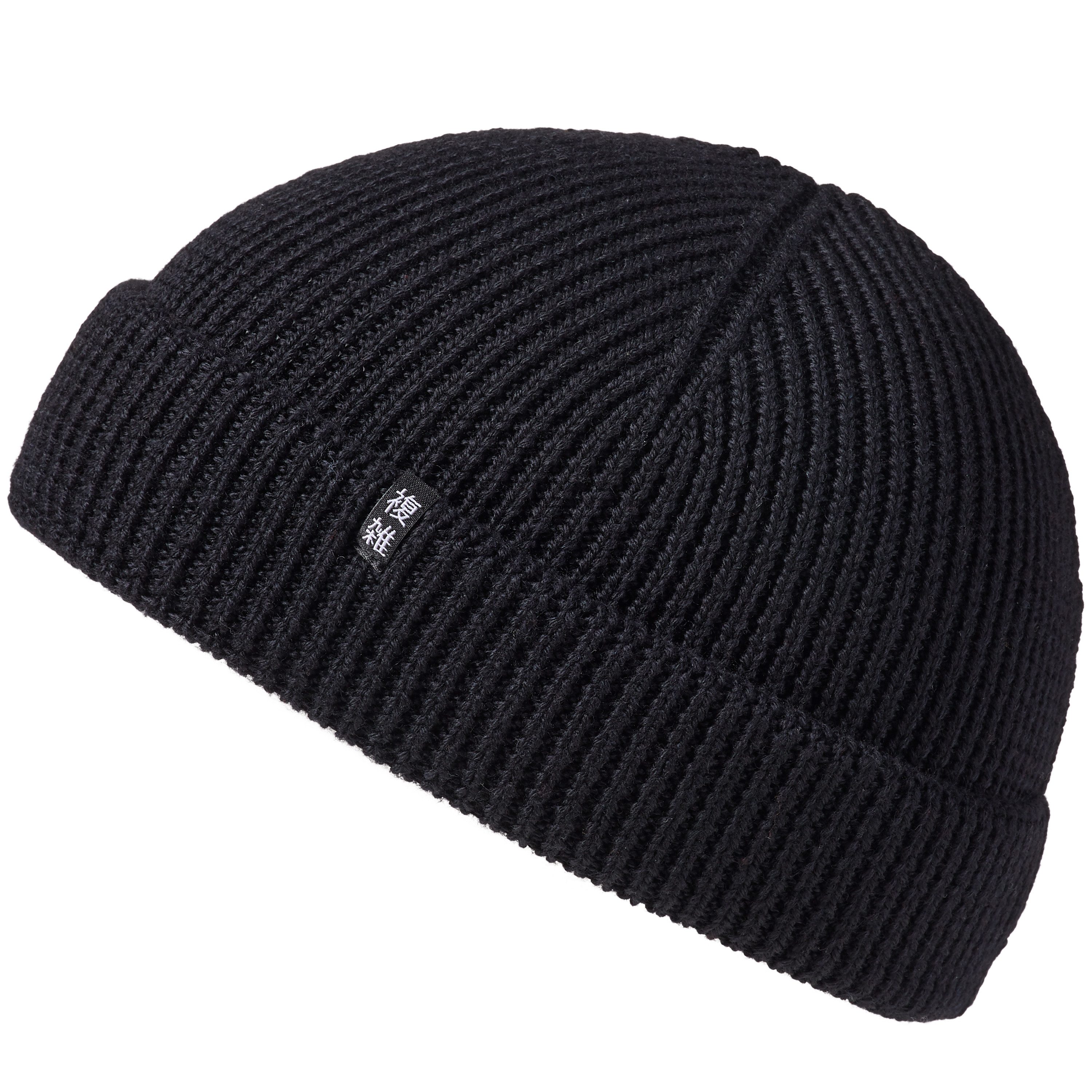 Enter the Complex Beanie - Cho - Fisherman Beanie kurze Fischermütze aus 100% Merino Wolle, Damen und Herren