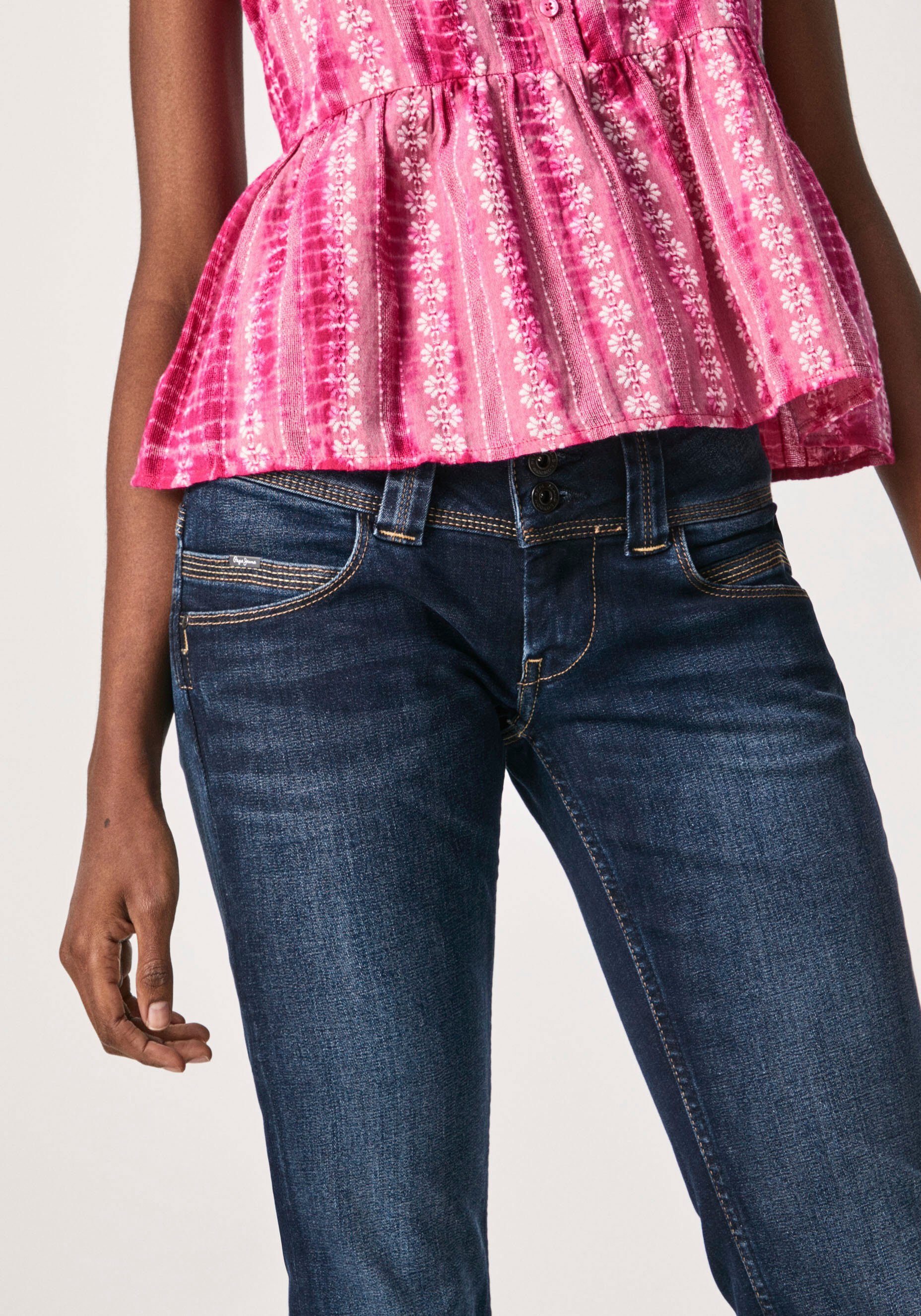 Pepe Jeans Straight-Jeans VENUS mit schmalem Bein