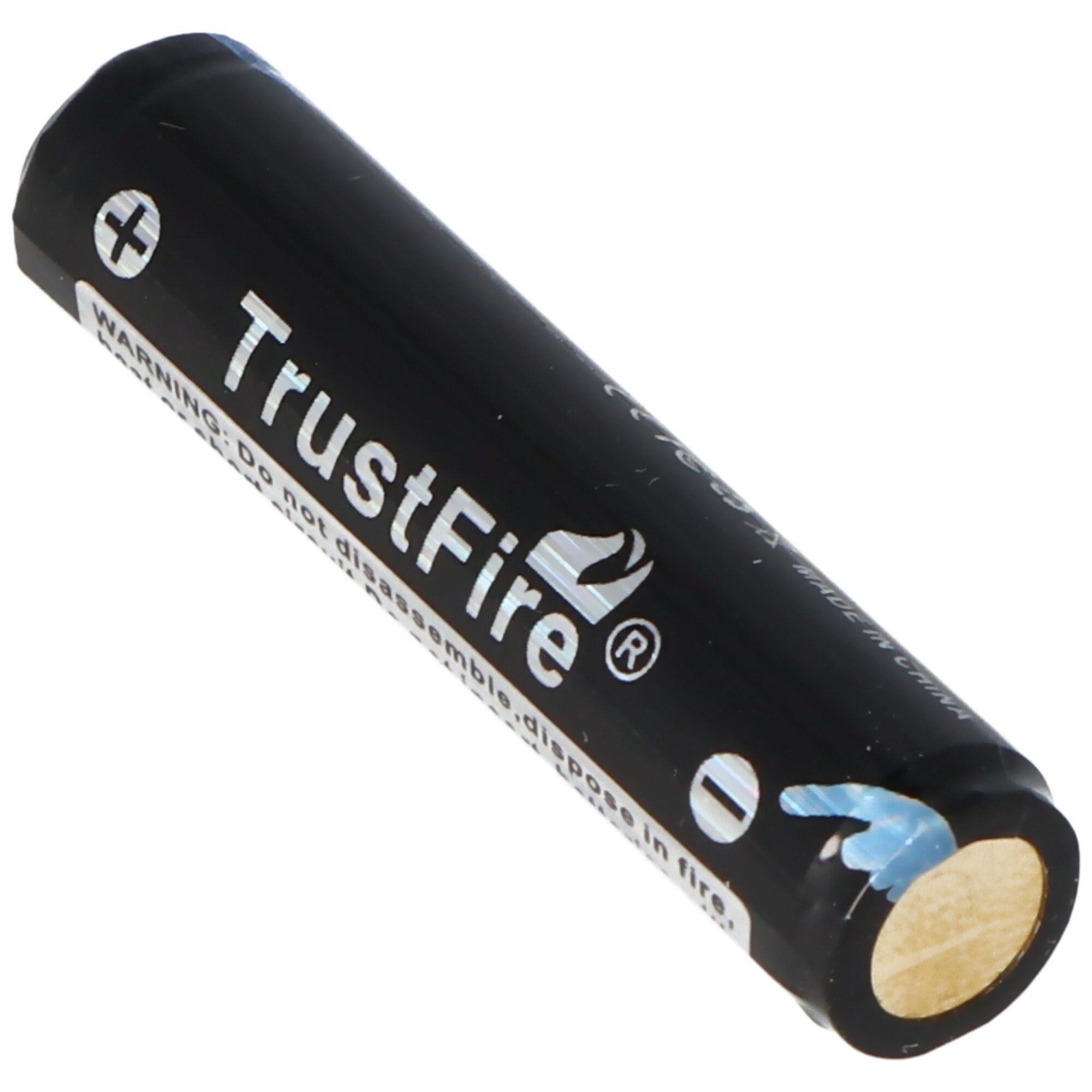 Trustfire Trustfire 10440 Flame, geschützte V) 300mAh mAh 300 (3,6 Akku Li-Ion-Zelle mit - 3,6V 3,7V