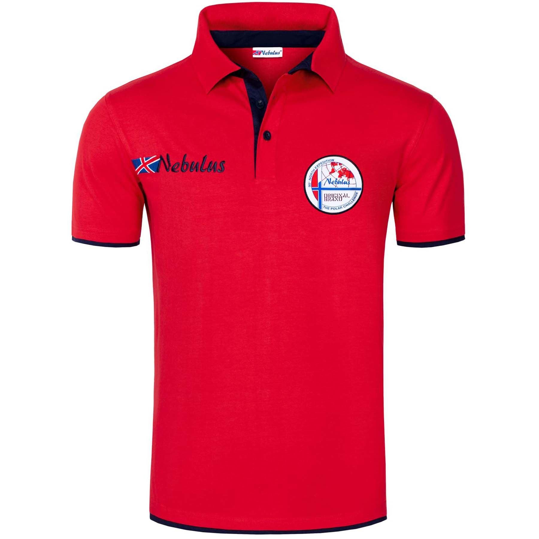 Poloshirt VOIT, P4024 - Herren, rot, M