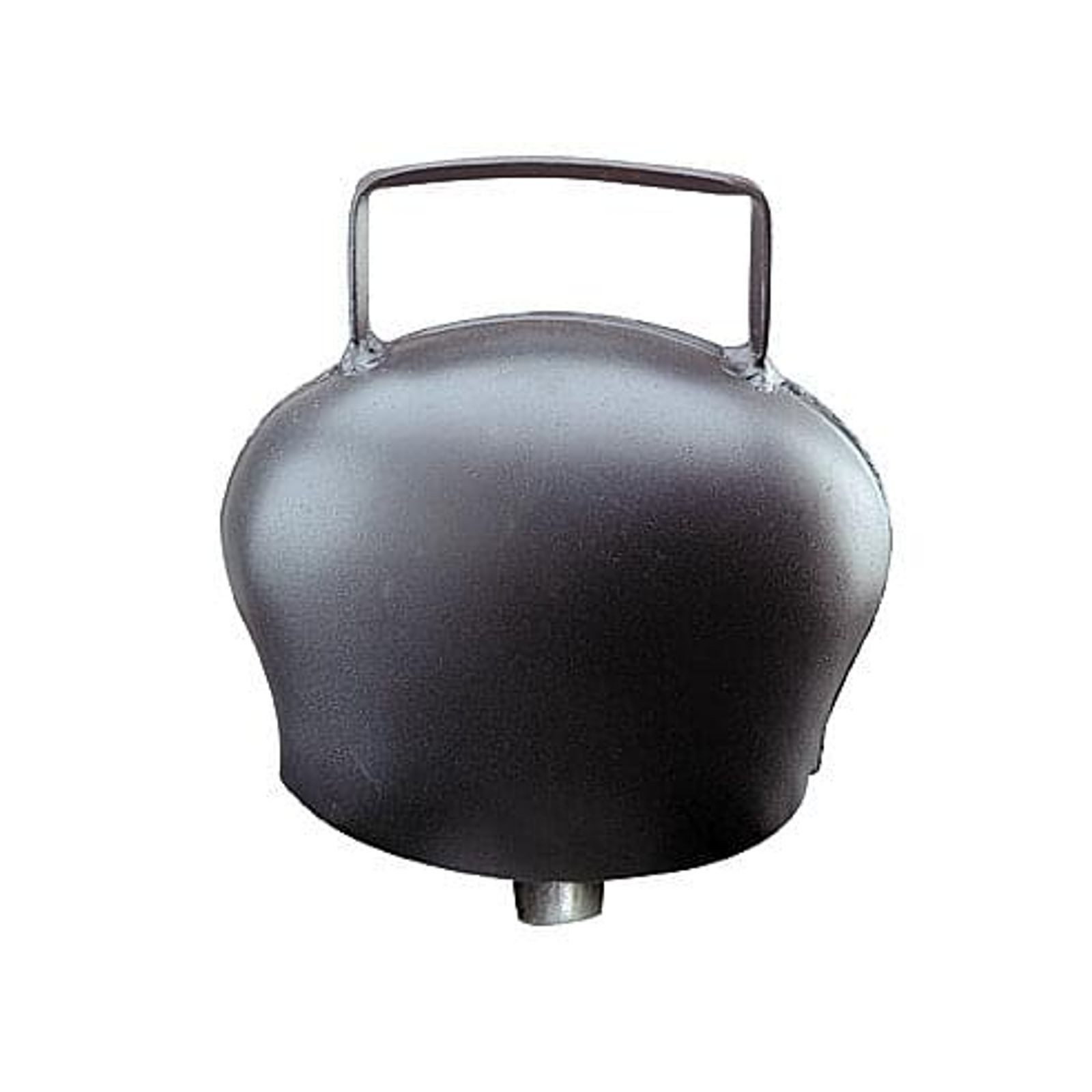 Horizont Glocke BLACKBLUE Stahlglocke gewölbt schwarz ø 104 mm Riemenbreite 75