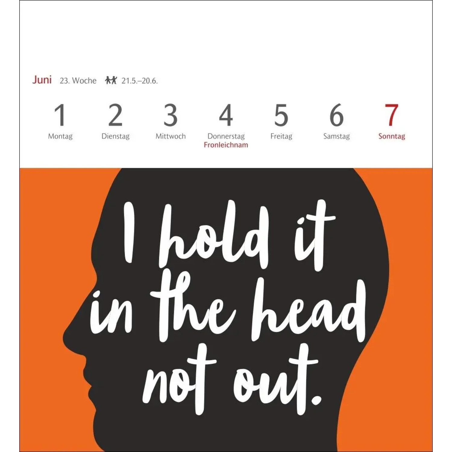 Harenberg Kalender Verlag Wandkalender Now I know how the rabbit runs Postkartenkalender 2026 - 53...