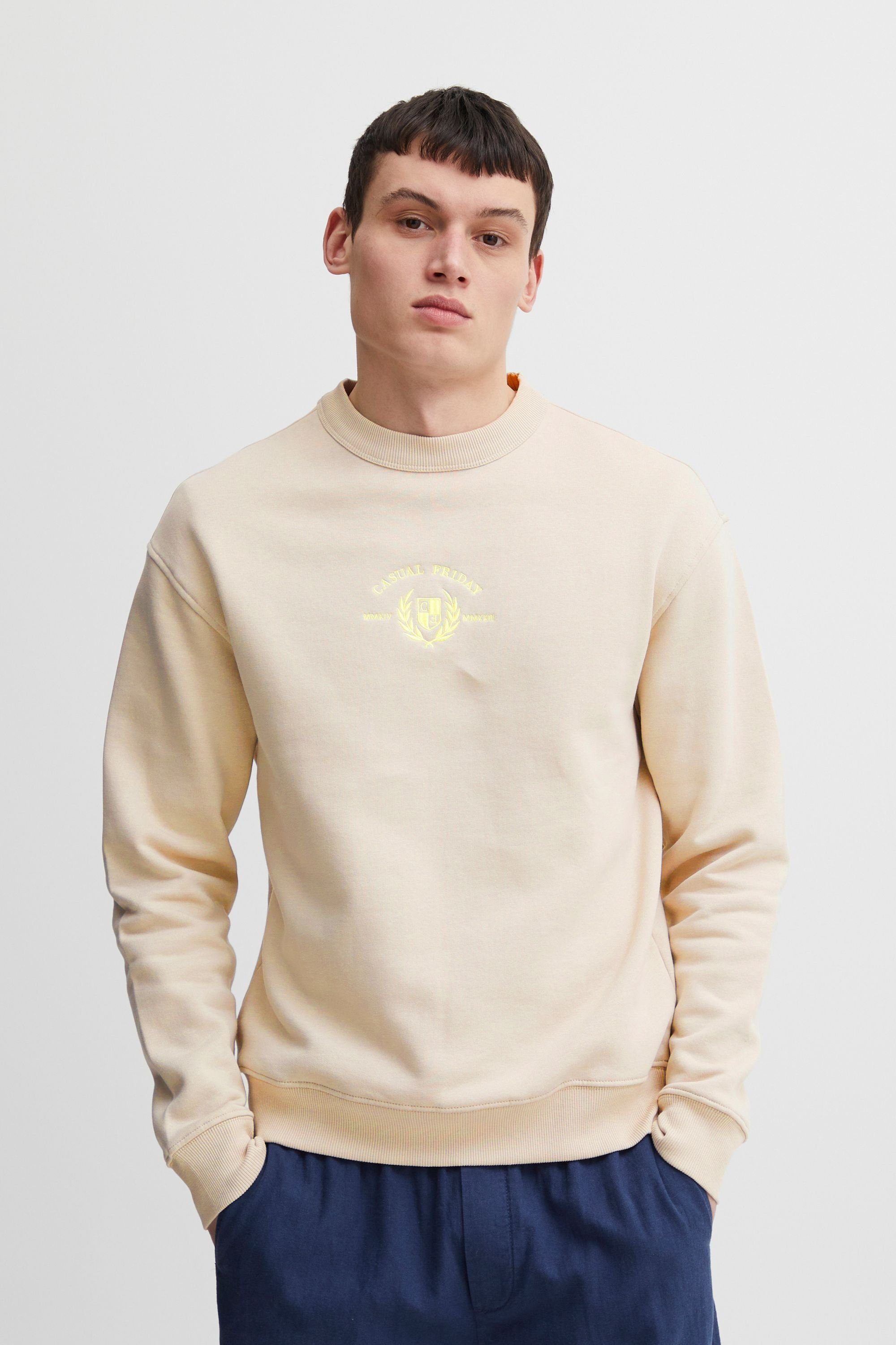 Gray embroidery relaxed CFSage sweat Sweatshirt Chateau 20504729 - w. Casual (154503) Friday