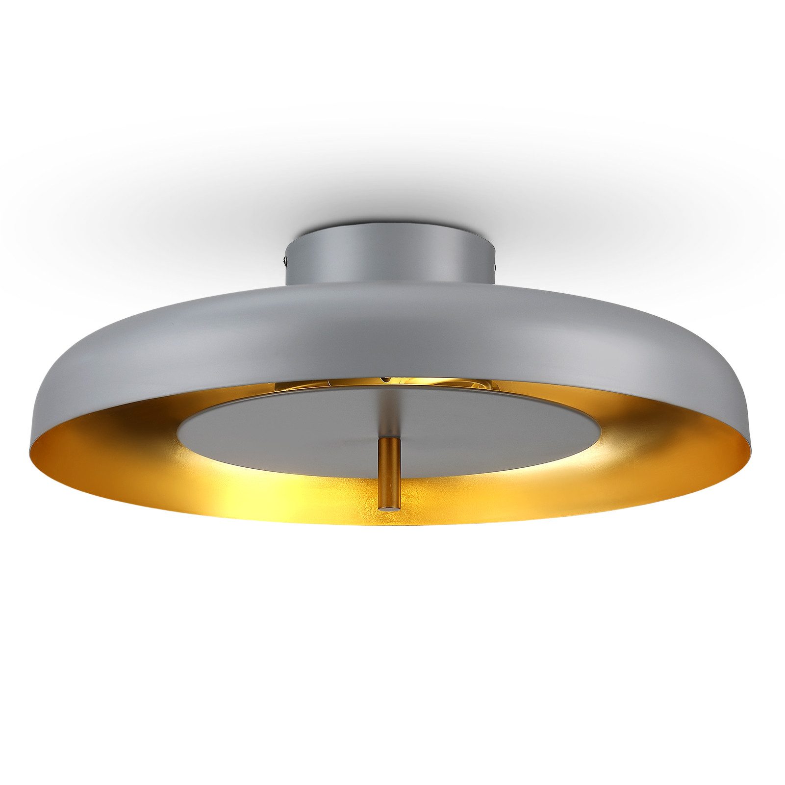 STANBOW Deckenleuchte Pendelleuchte aus Metall – 50 cm,G9,Industrie-Design, ohne Leuchtmittel, für Wohnzimmer, Küche & Flur