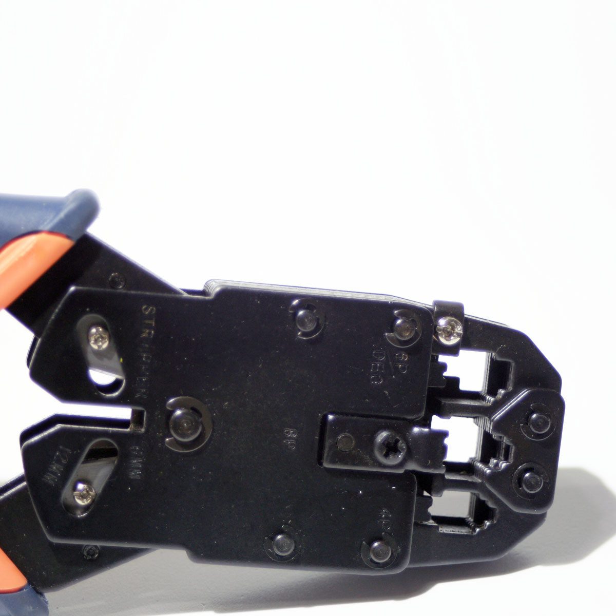 fixPOINT Crimpzange Crimpzange für RJ10 / RJ11 / RJ12 / RJ45