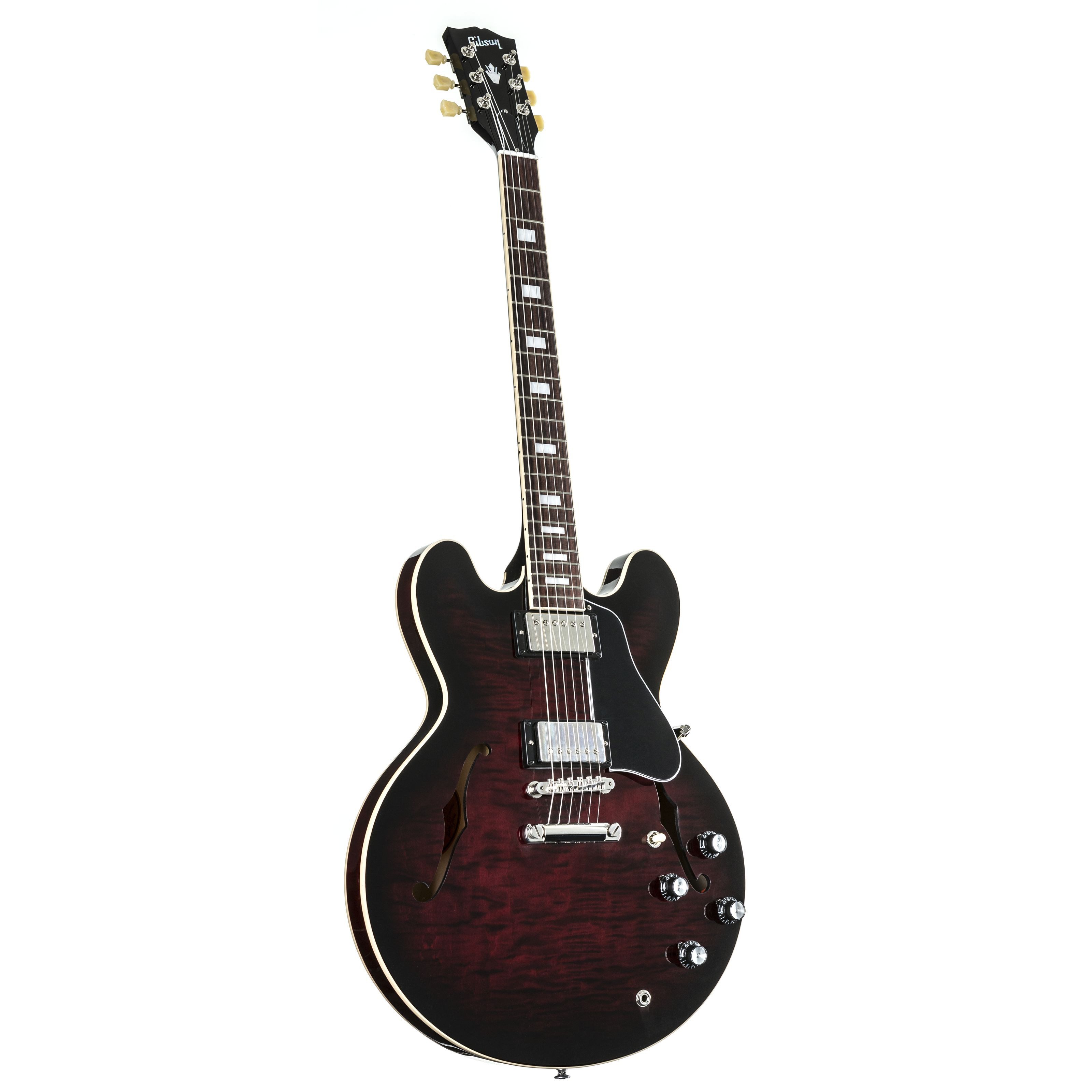 Gibson Halbakustik-Gitarre, Halb-Akustik Gitarren, Semi Hollow-Modelle, ES-335 Figured Blood Moon Burst - Halbakustik Gitarre