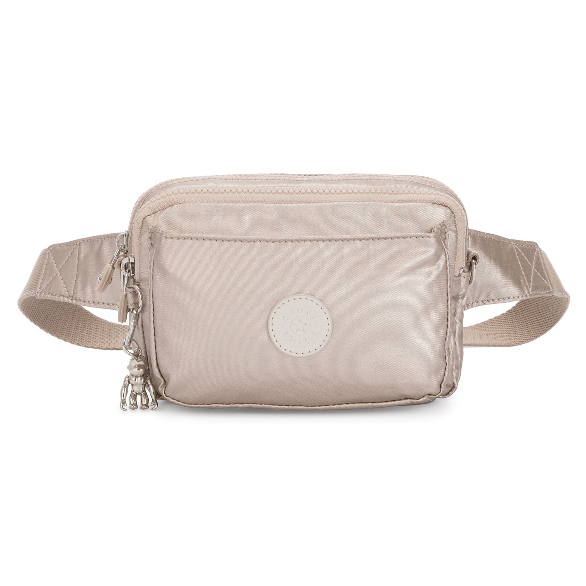 Plus, Basic metallic Polyamid Gürteltasche glow KIPLING