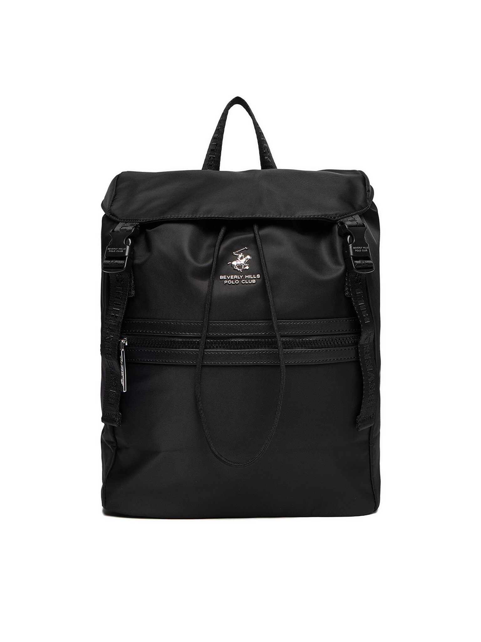 BEVERLY HILLS POLO CLUB Freizeitrucksack Beverly Hills Polo Club Unisex Rucksack Schwarz C-BHPC-B-006-08
