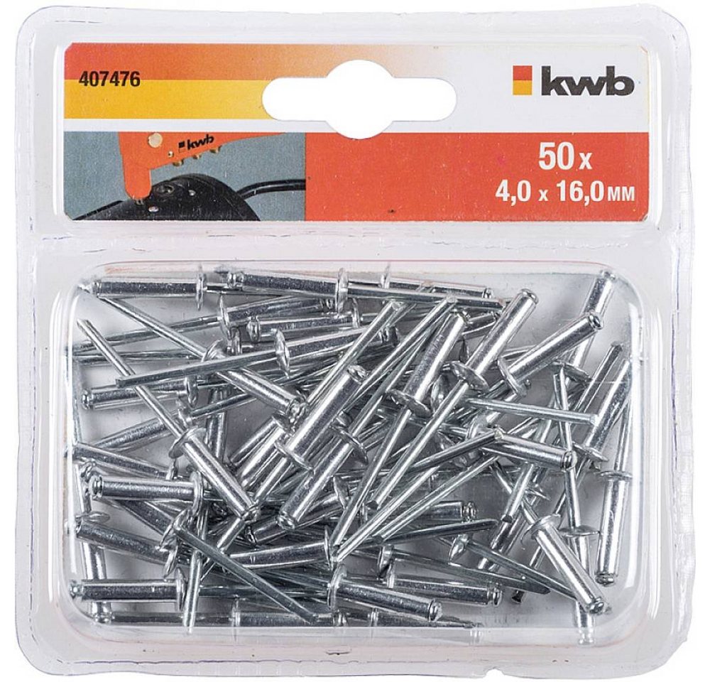 Thumbnail - kwb Niete Blindnieten, 4.0 x 16.0 mm