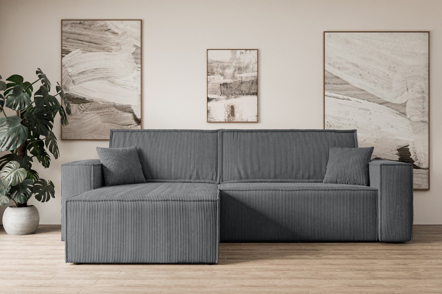 ALTDECOR Ecksofa CELTIC-XL, Couch mit Schlaffunktion, günstig online kaufen