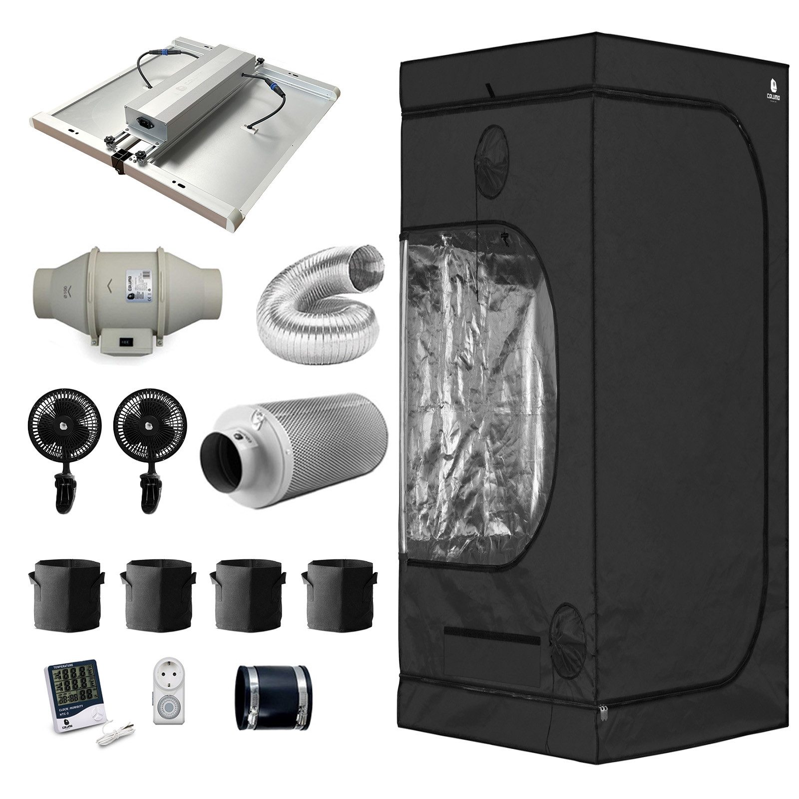 Green Spirit Gewächshaus Growbox Komplett Set günstig online kaufen