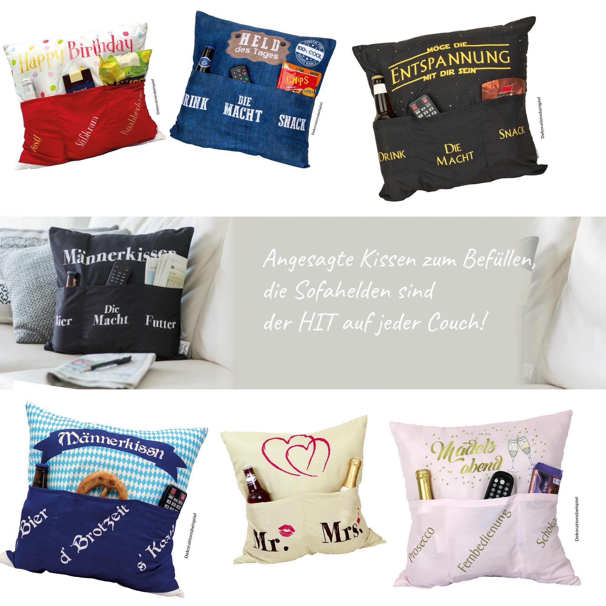 HERGO Creation Chillkissen Als Geschenkartikel - günstig online kaufen