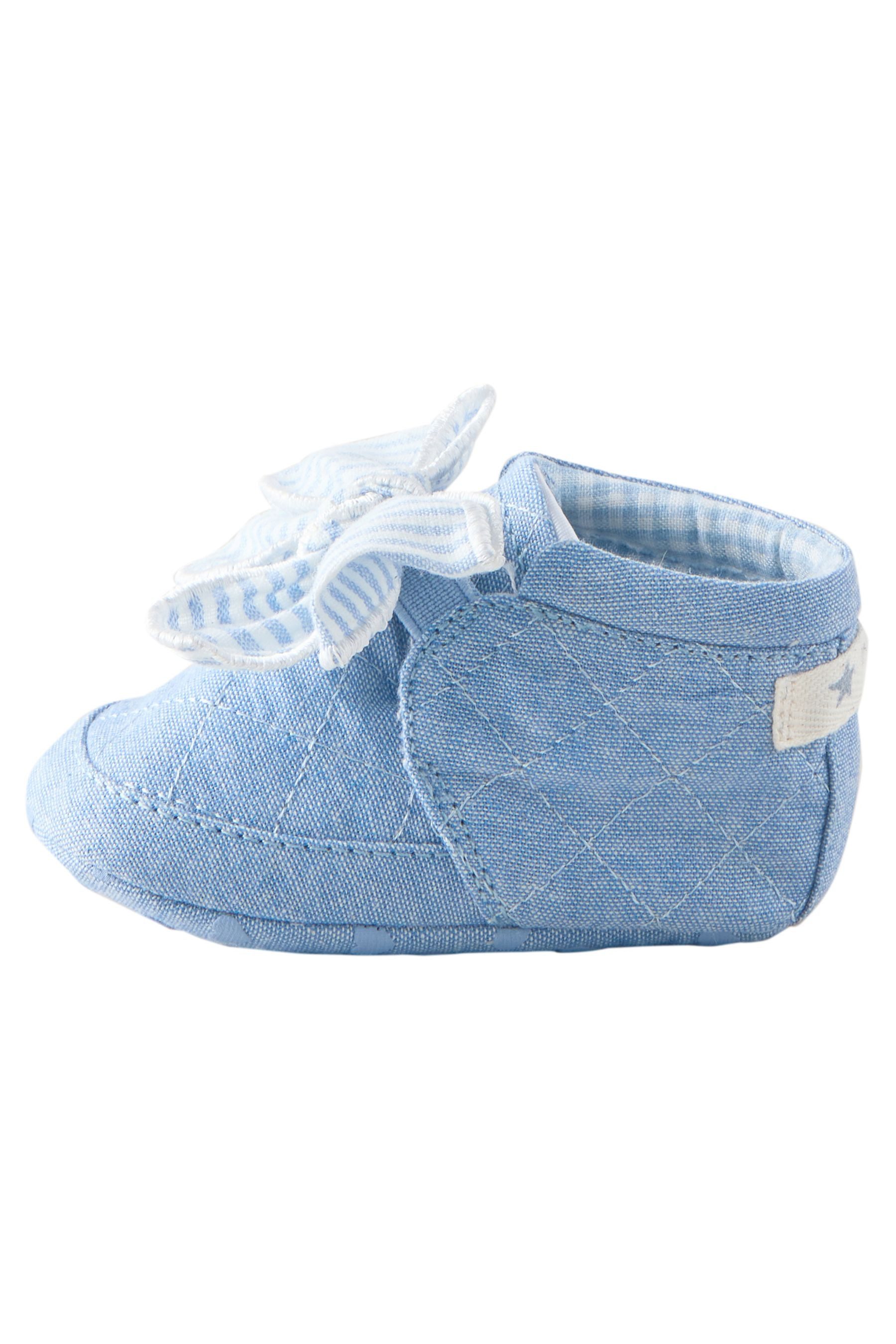 Babystiefel mit floralem Print Babystiefel