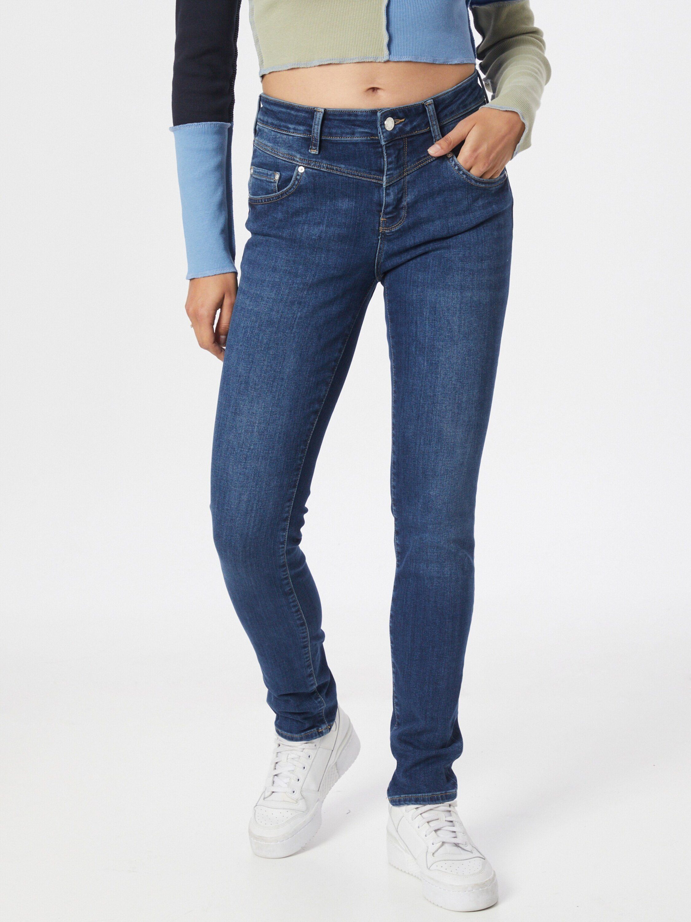 Mavi 7/8-Jeans (1-tlg) Plain/ohne Details günstig online kaufen