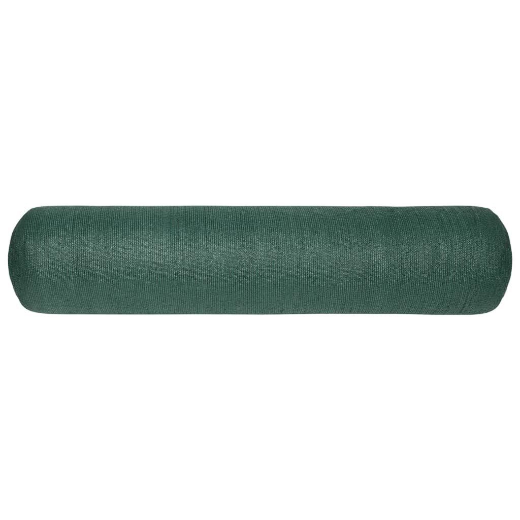 vidaXL Seitenmarkise 36 x 25 m 195 g Zaunblende Grün 3,6x25 m HDPE 195 gm²