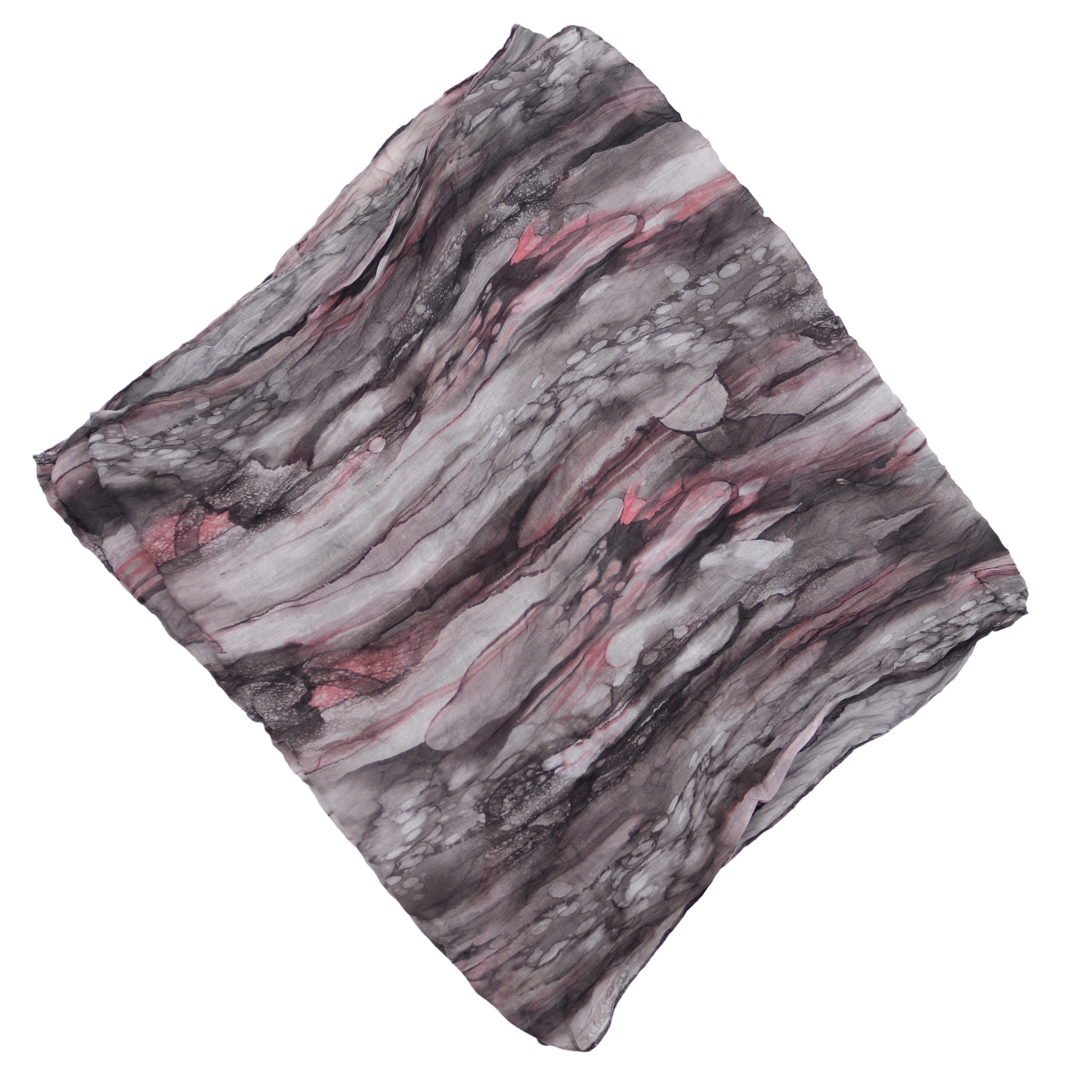 MIRROSI Loop Damen Schal mit Regenbogen-Muster Weich Schlauchschal, (Zweimal um den Hals wickelbar, ca.45x75cm), Damen Halstuch ideal für Frühling, Sommer oder Herbst