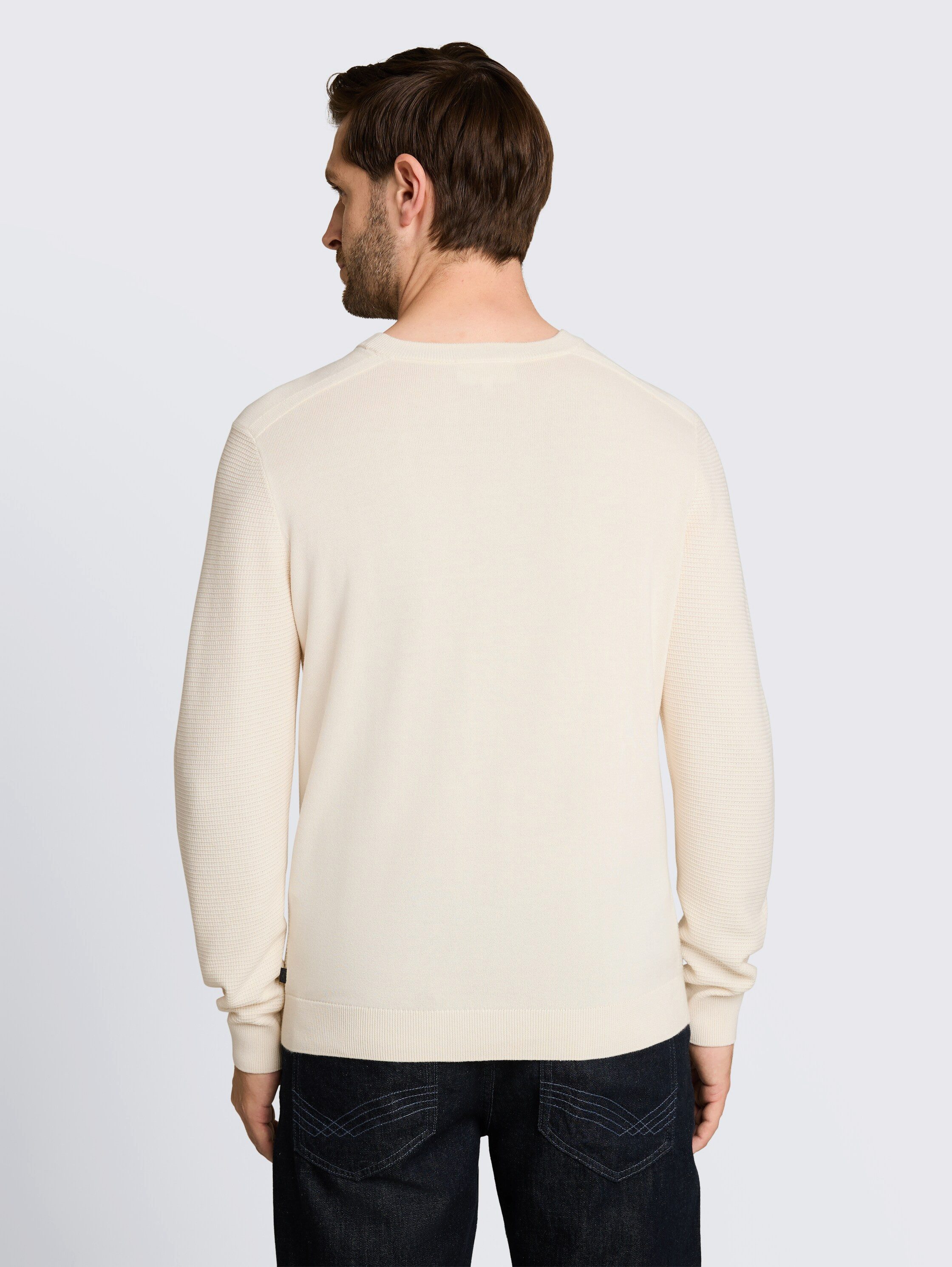 TOM TAILOR Strickpullover mit Rundhals