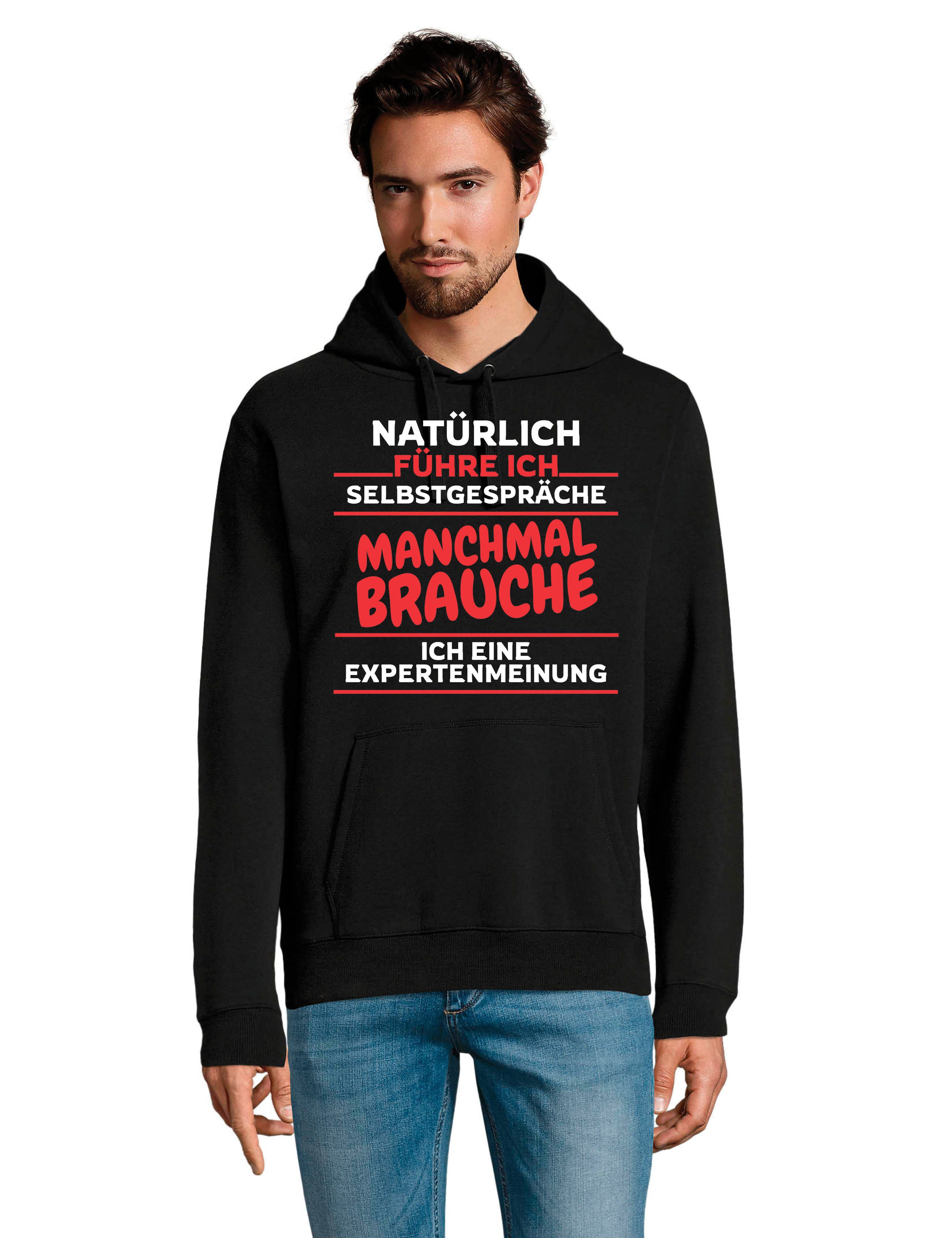 Youth Designz Kapuzenpullover "Selbstgespräche" Herren Hoodie günstig online kaufen