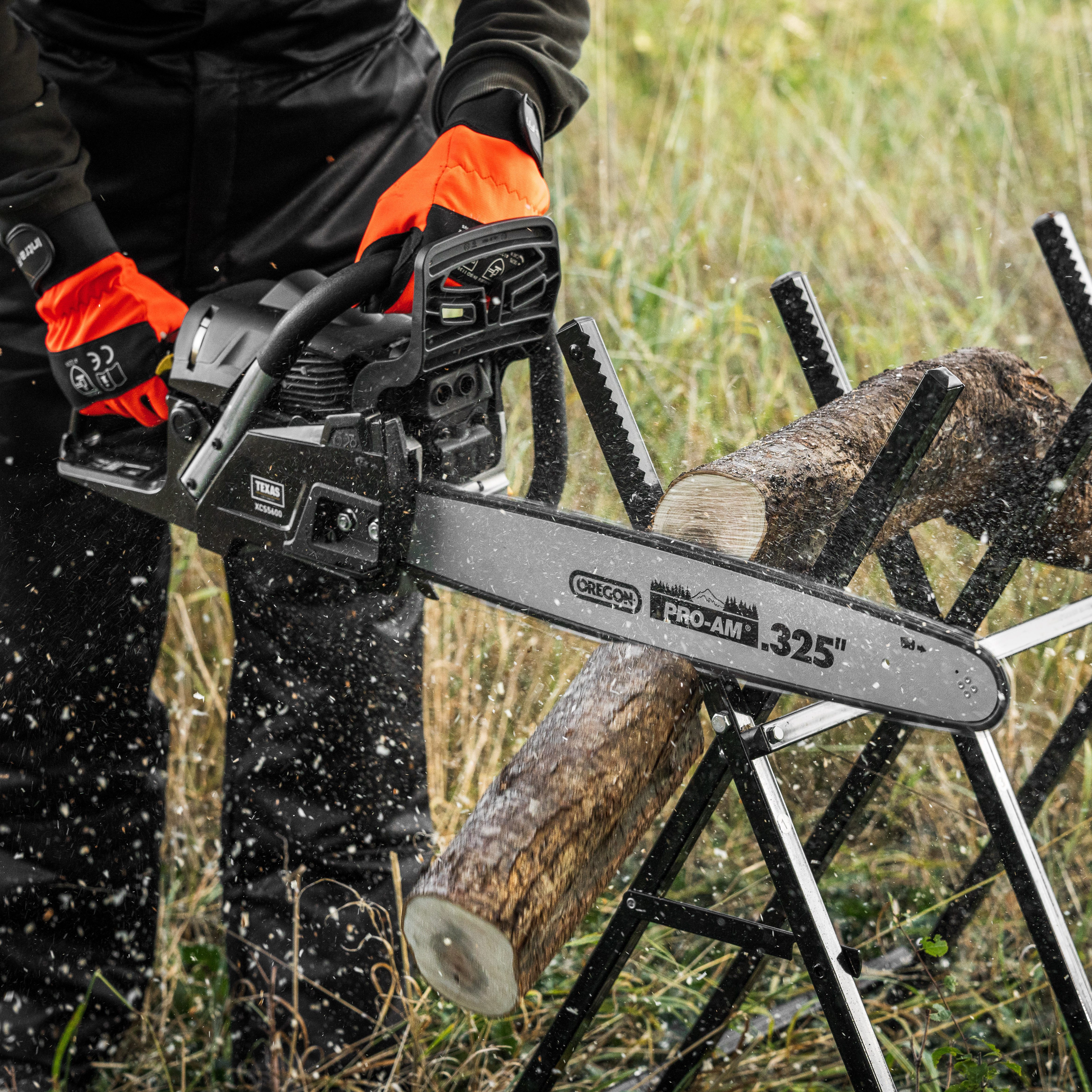 Texas Sägebock XCS, 50 kg max. Belastbarkeit