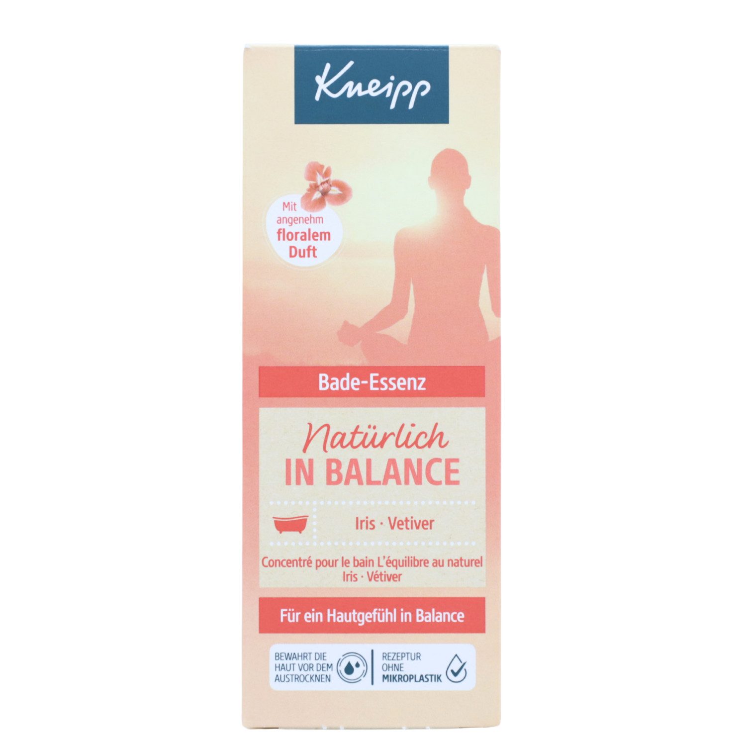 Kneipp Badeöl 2x Kneipp Bade Essenz Natürlich in Balance je100ml Iris Vetiver