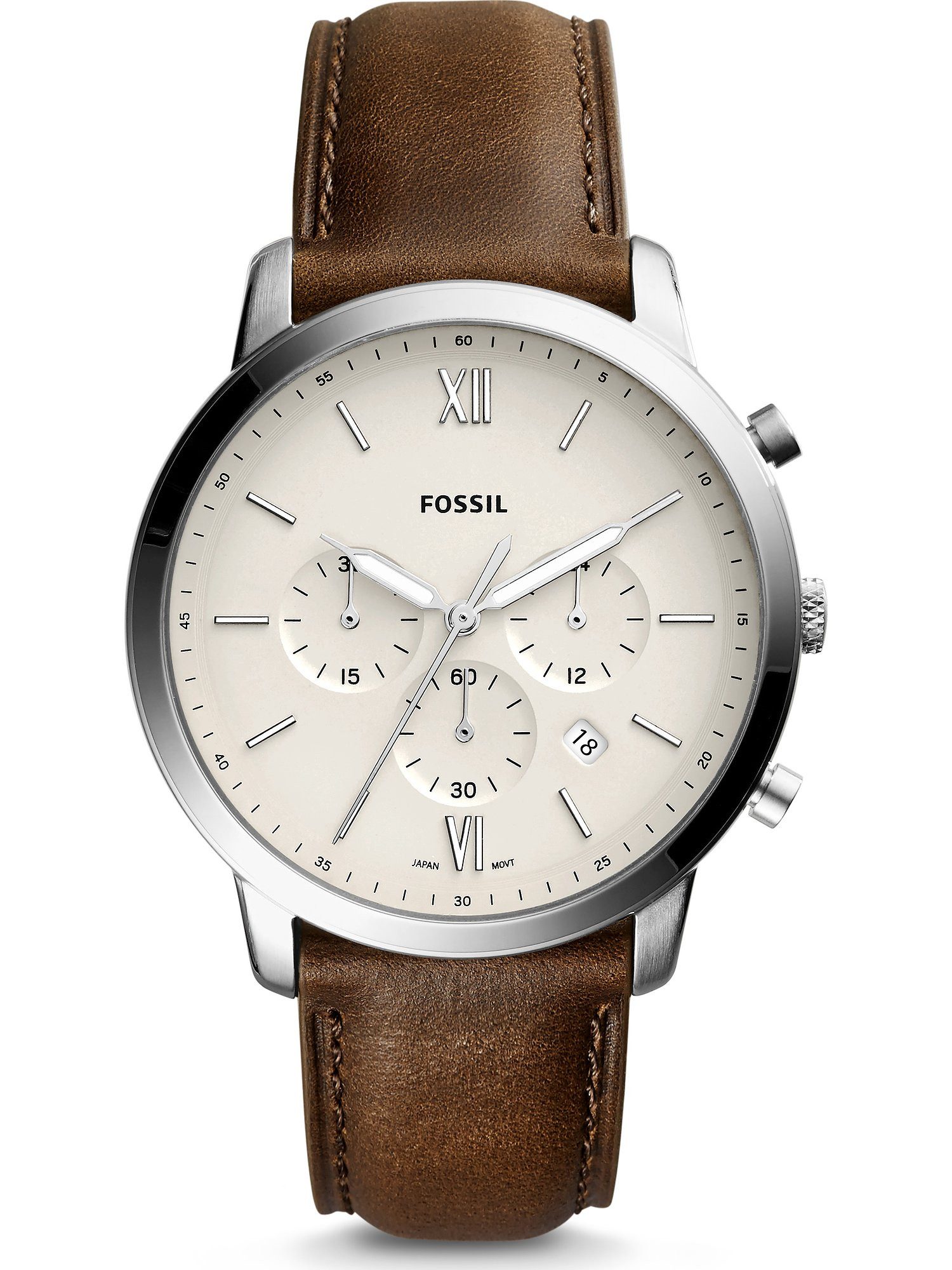 Fossil Chronograph Fossil Herren-Uhren Analog Quarz günstig online kaufen