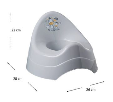 Maltex Babybadewanne 3 Teile SET - ZEBRA Grau + Ständer Grau - Badeset Baby Wanne 84 cm, (Made in Europa Premium.set 3 Tlg +Ständer), ** Wanne+ Sitz Töpfchen+ Ständer **