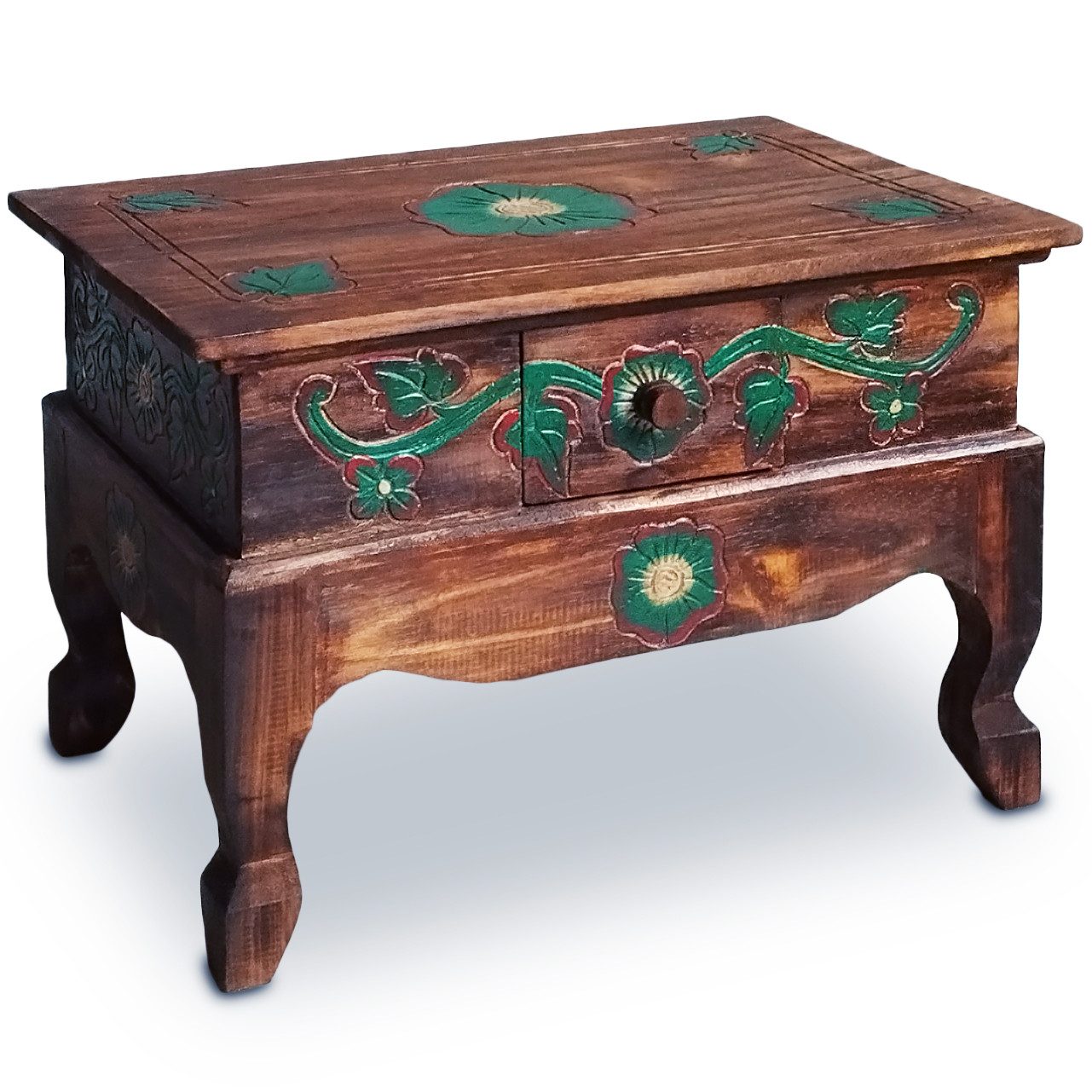 livasia Couchtisch Opiumtisch aus Bali - 59x39cm, handgefertigt günstig online kaufen