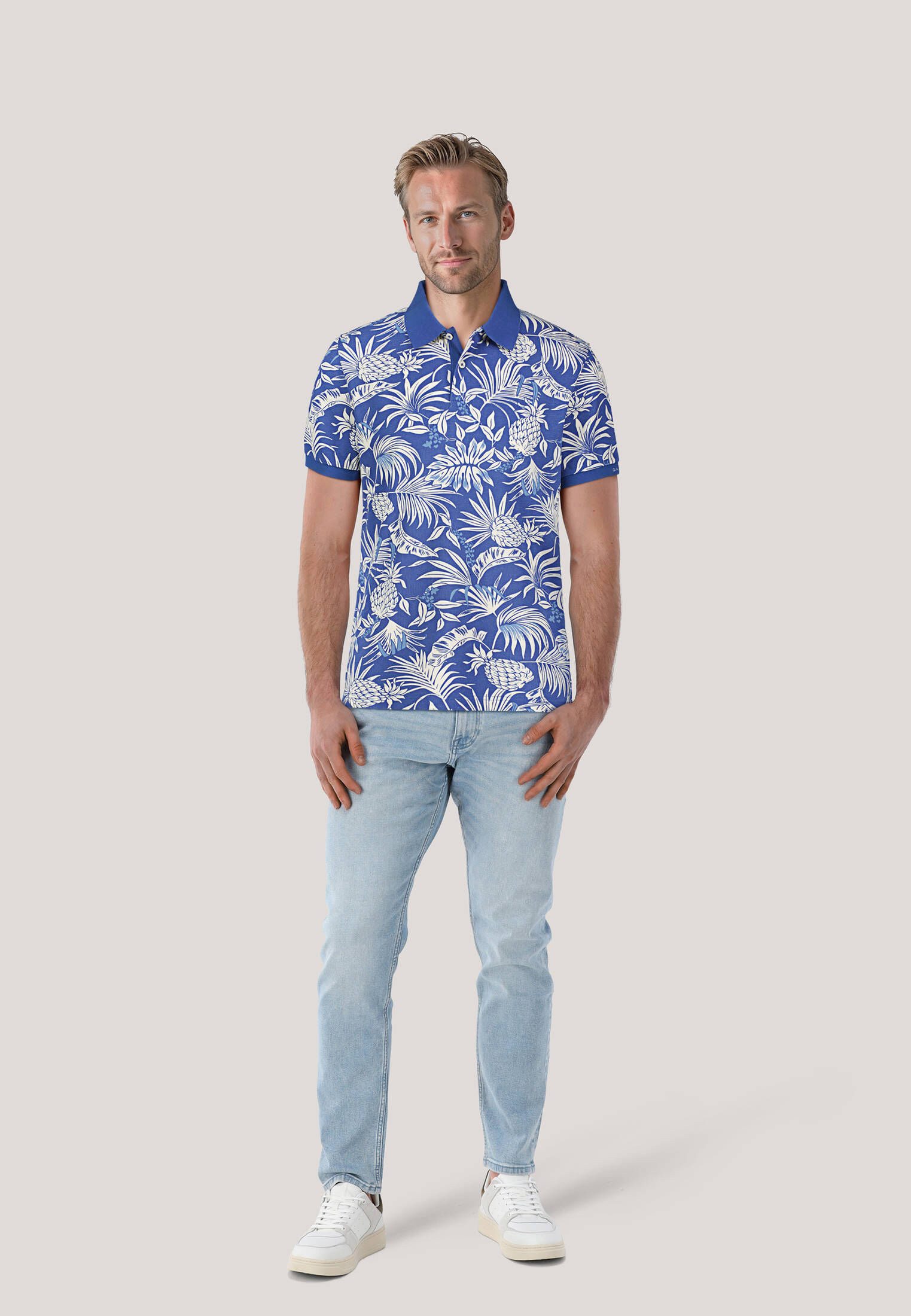Gant Poloshirt Herren Poloshirt TROPICAL Regular günstig online kaufen