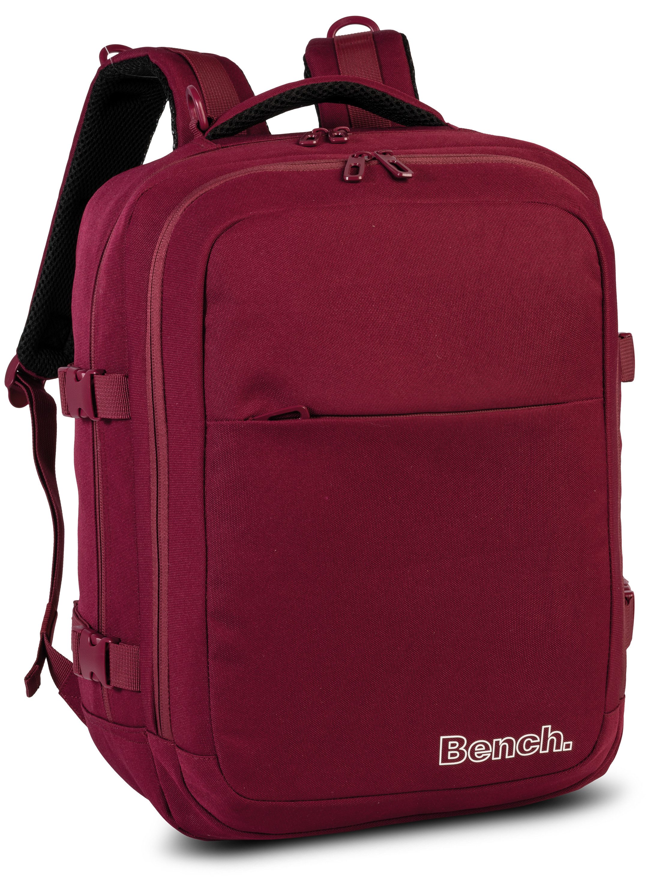 Bench. Freizeitrucksack solid, gepolsterter Rücken, Schultergurte und Tragegriff