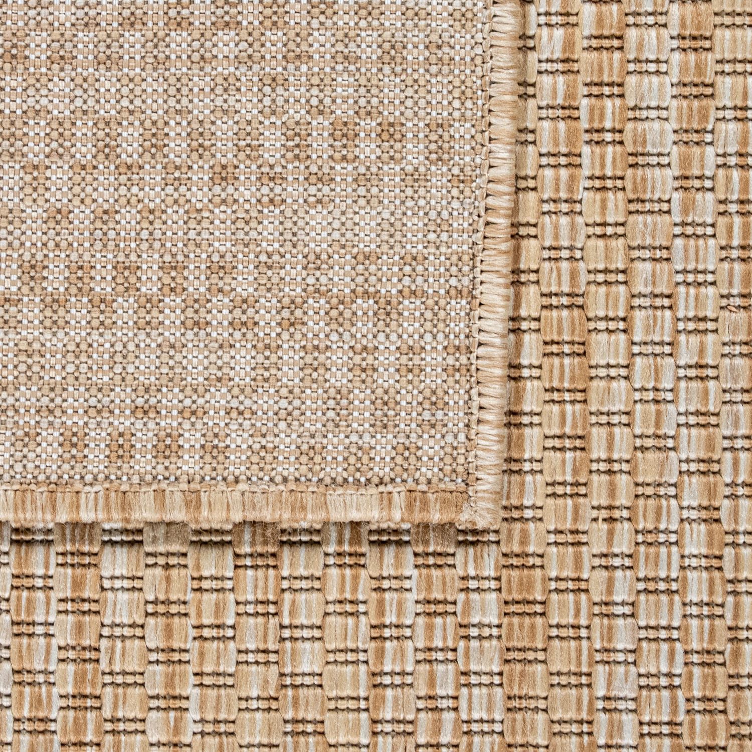 TT Home Teppich Badezimmer, Diele, Esszimmer, Flur, Küche, Schlafzimmer, Wohnzimmer, A, Quadrat, Höhe: 4 mm, Teppich Outdoor Wohnzimmer Esszimmer Balkon Wetterfest
