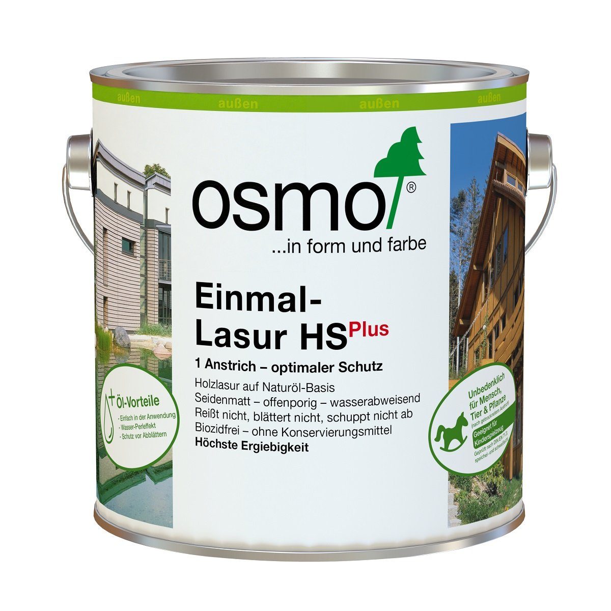 HS Osmo Einmal Lärche Plus Lasur 750ml Holzöl 9236 OSMO