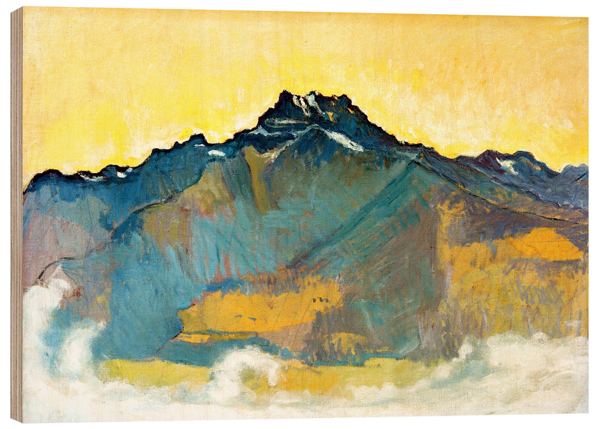 Holzbild Ferdinand Hodler