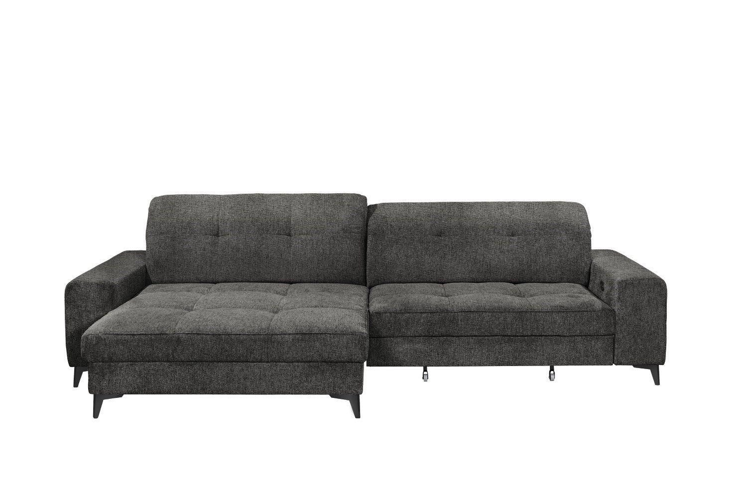 ED EXCITING DESIGN Ecksofa Sorella, mit Bettkasten, verstellbaren Kopflehnen, elektrische Sitzverbreitung