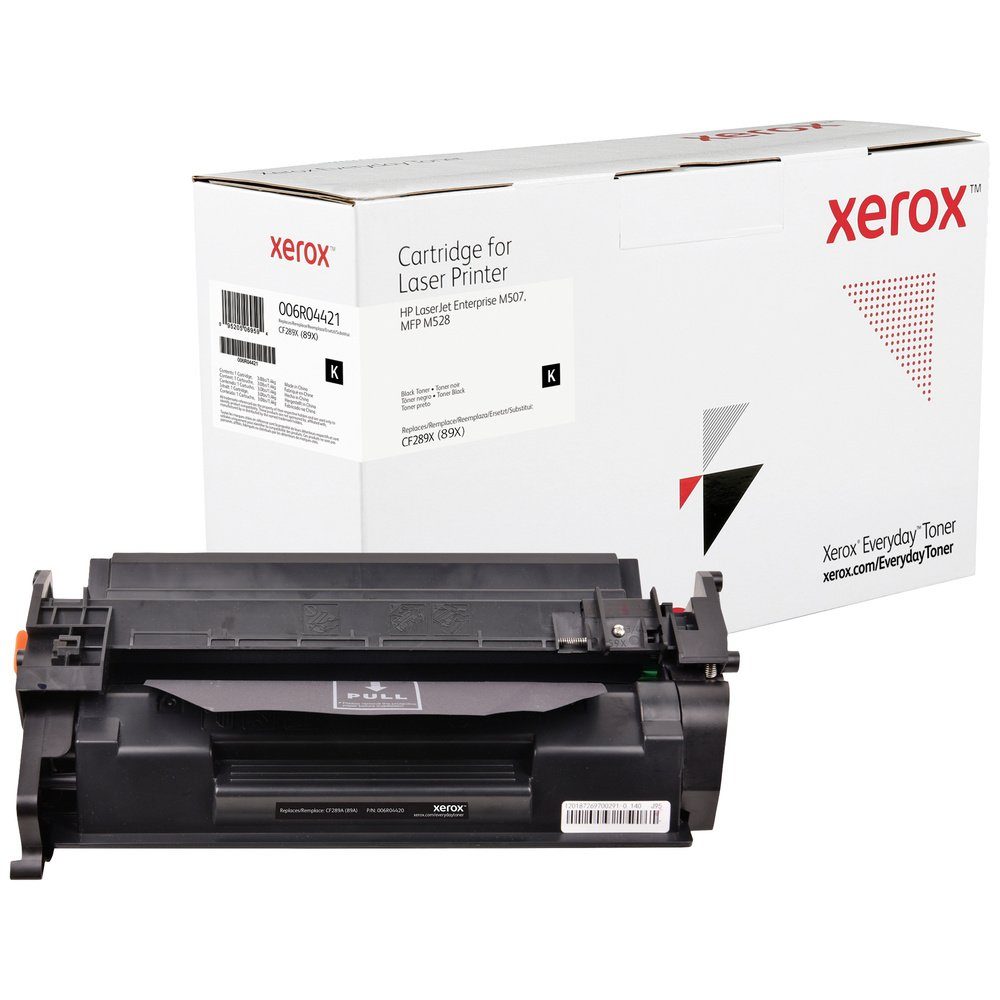HP Sei Schwarz Tonerpatrone Xerox (CF289X) 89X 10000 Toner Everyday ersetzt Xerox einzeln
