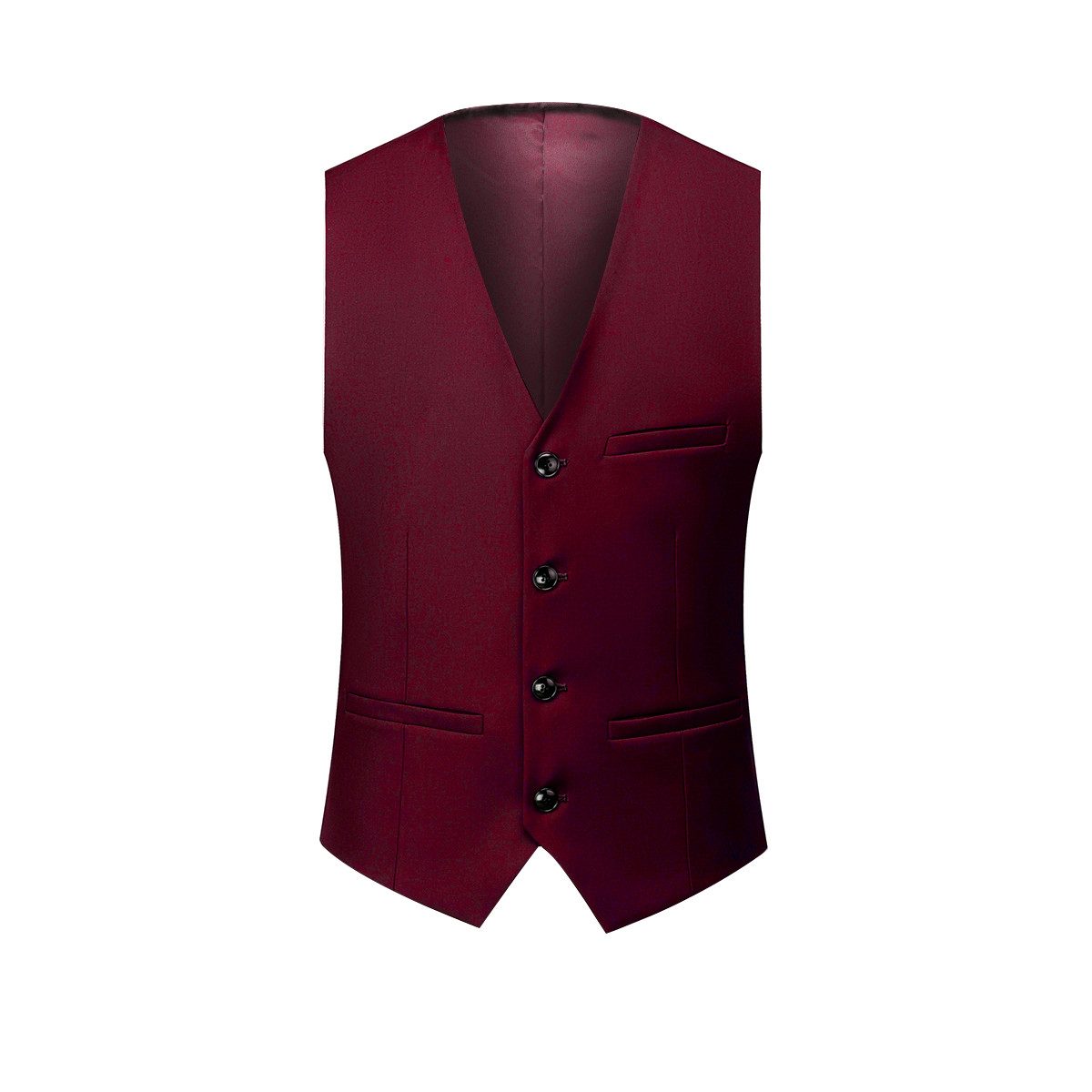 Allthemen Anzug (3 tlg) im Slim Fit ein Knopf Anzüge für Hochzeit